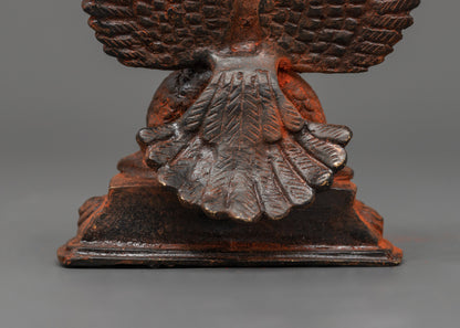 Garuda Spiritual Brass Statue | Divine Protector and Symbol of Strength