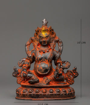 Dzambhala Buddhist Sculpture | The Guardian of Wealth