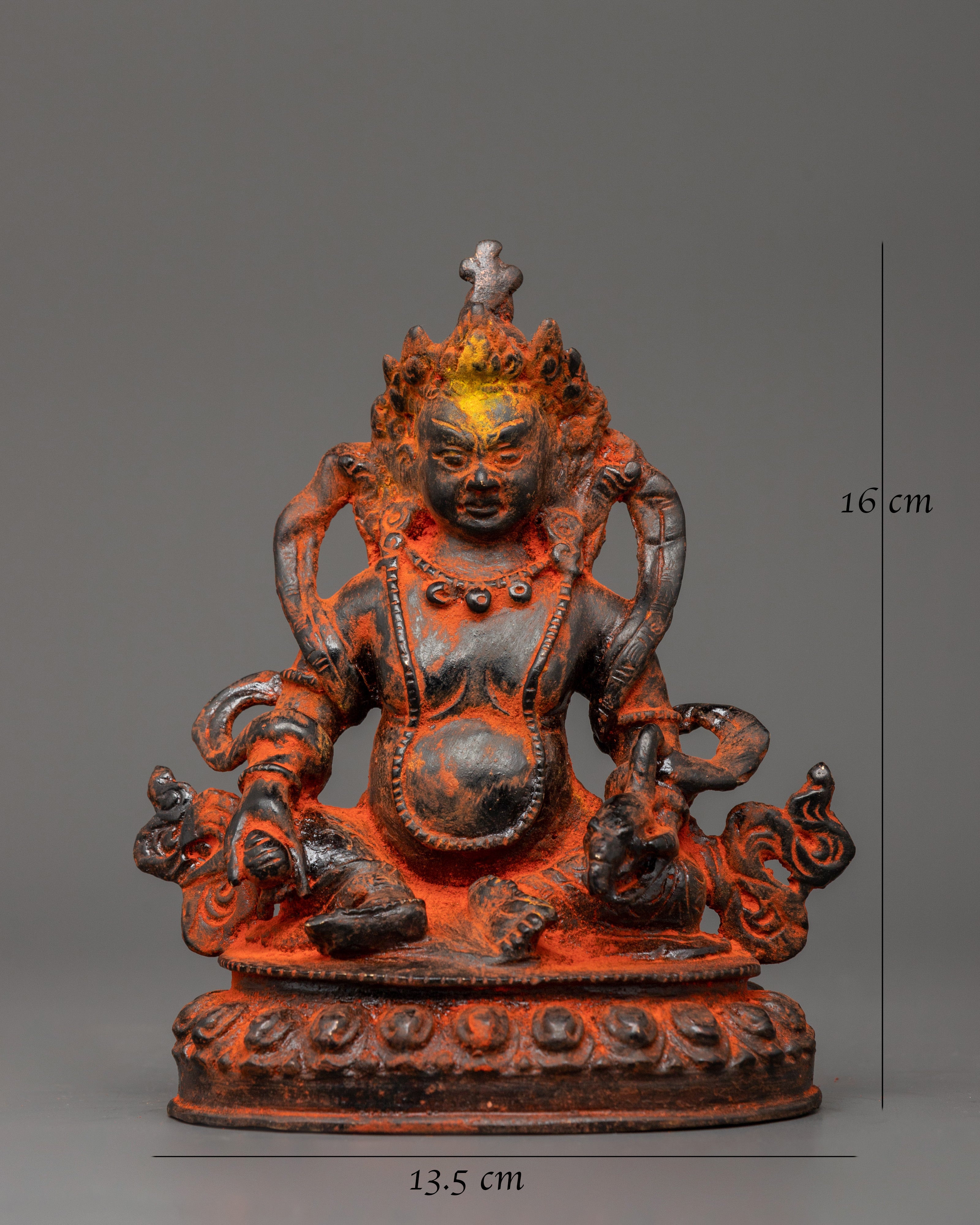 Dzambhala Buddhist Sculpture | The Guardian of Wealth