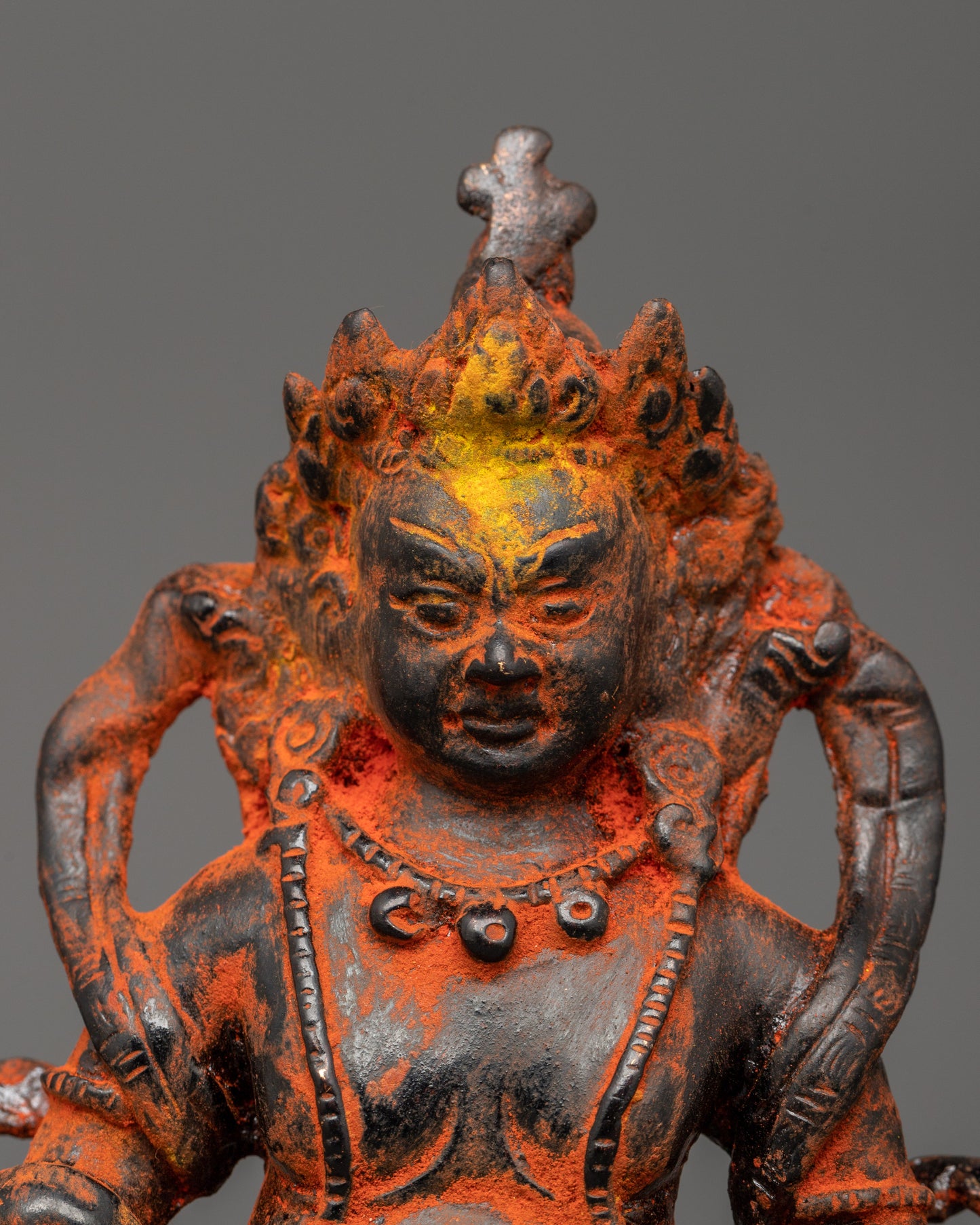 Dzambhala Buddhist Sculpture | The Guardian of Wealth