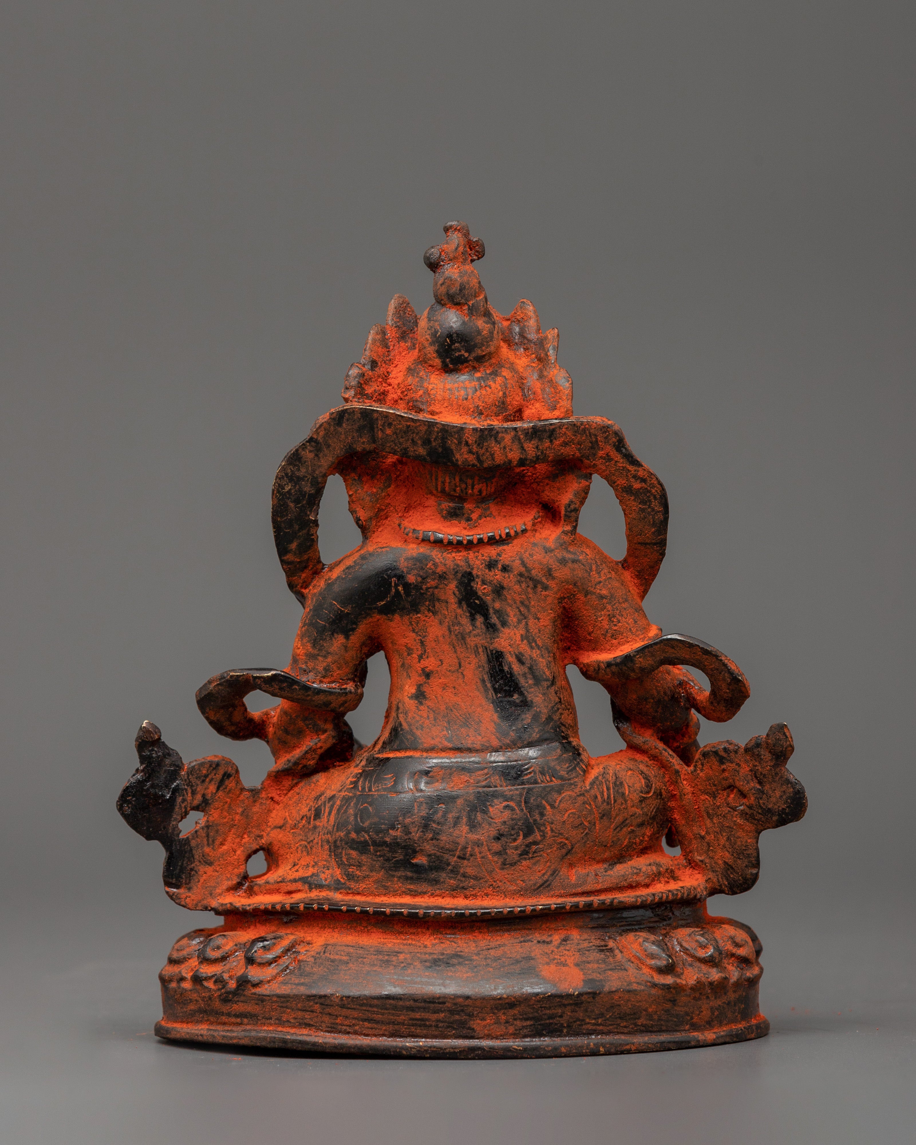 Dzambhala Buddhist Sculpture | The Guardian of Wealth