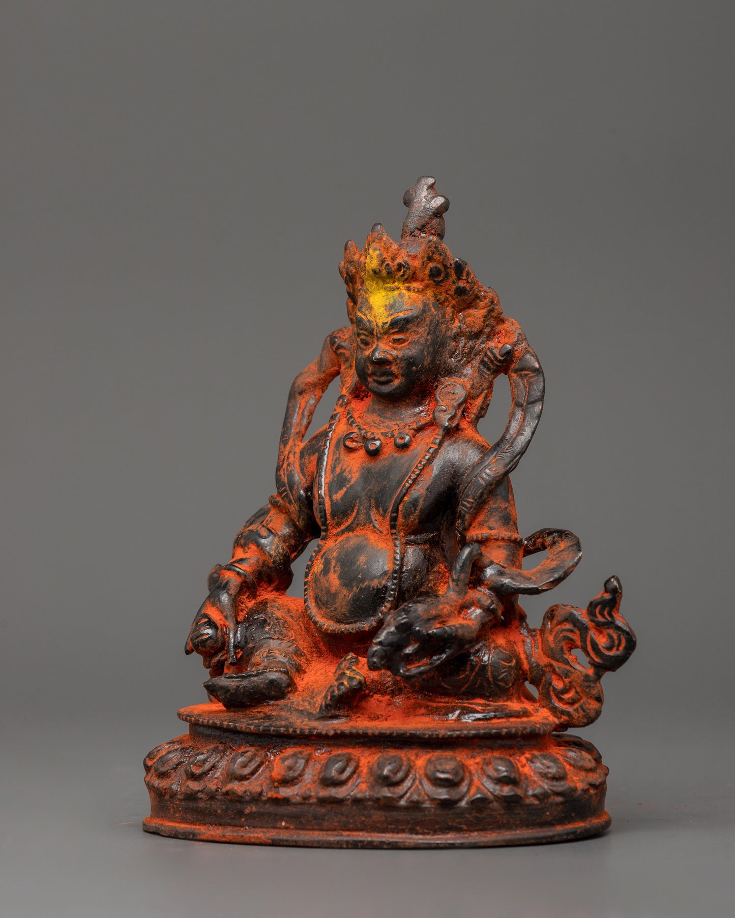 Dzambhala Buddhist Sculpture | The Guardian of Wealth