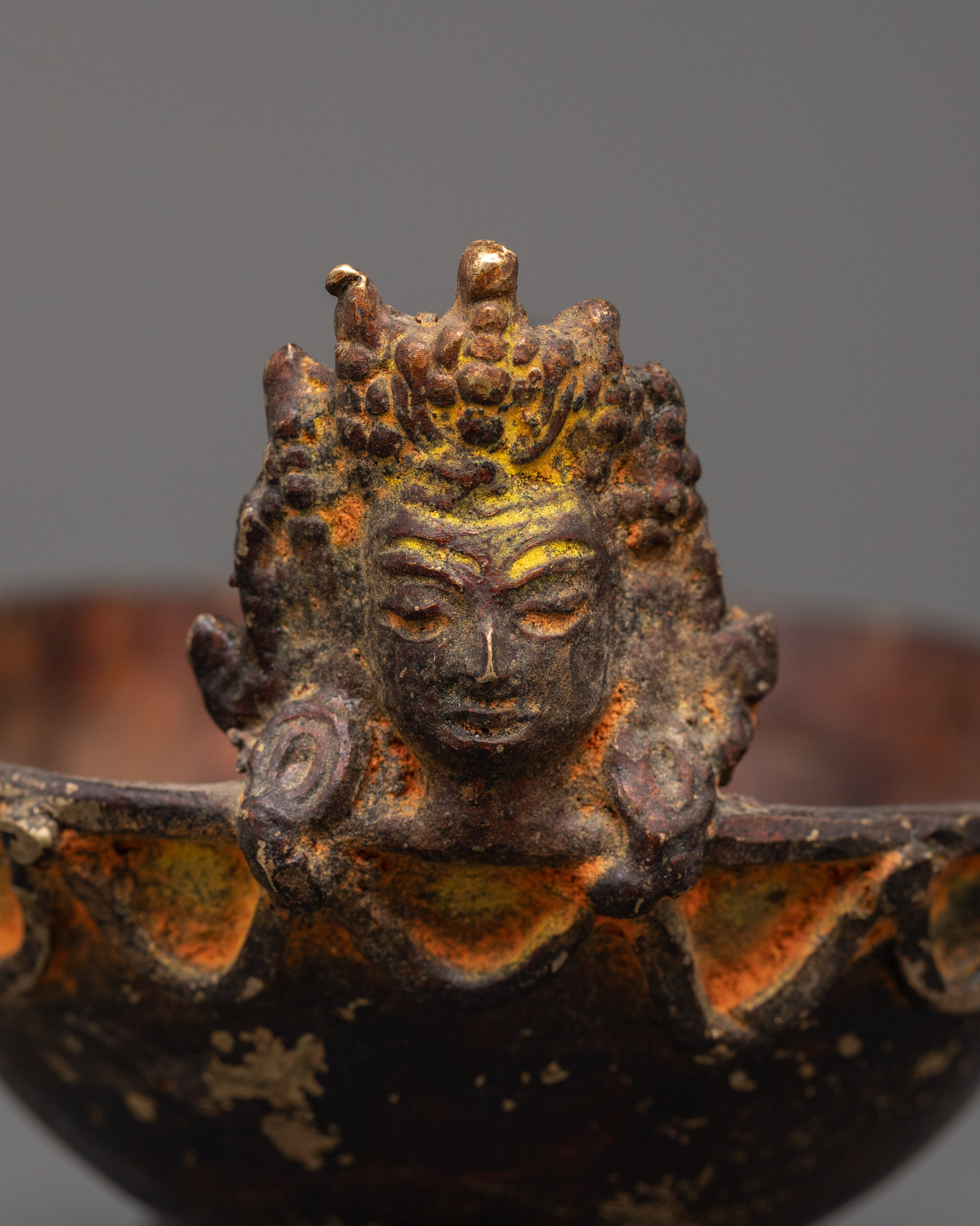 Kapala Ritual Sacred Tool | Unique Handmade Spiritual Kapala Bowl