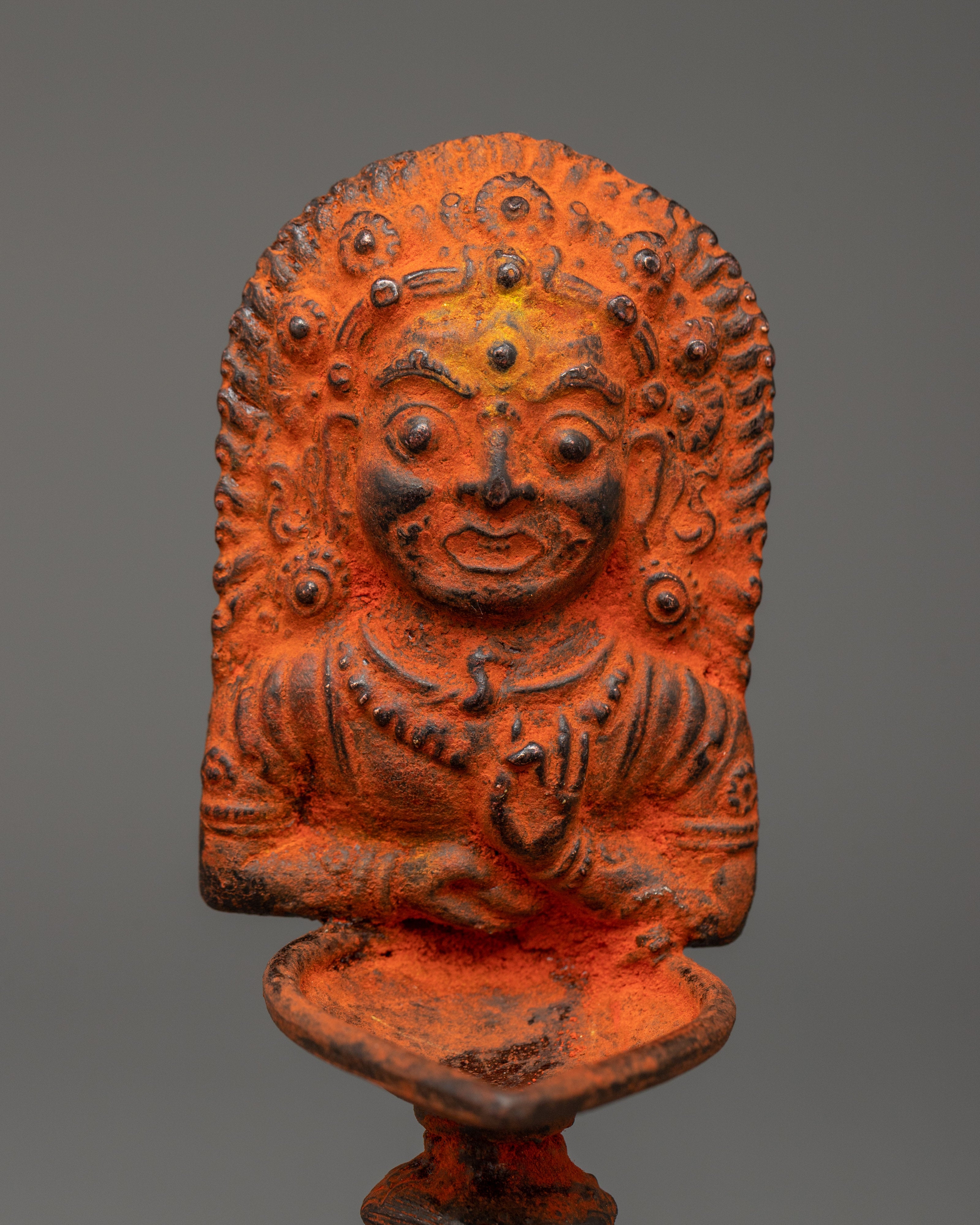 Bhairav Oil Lamp | A Sacred Light for Divine Protection and Spiritual Practice