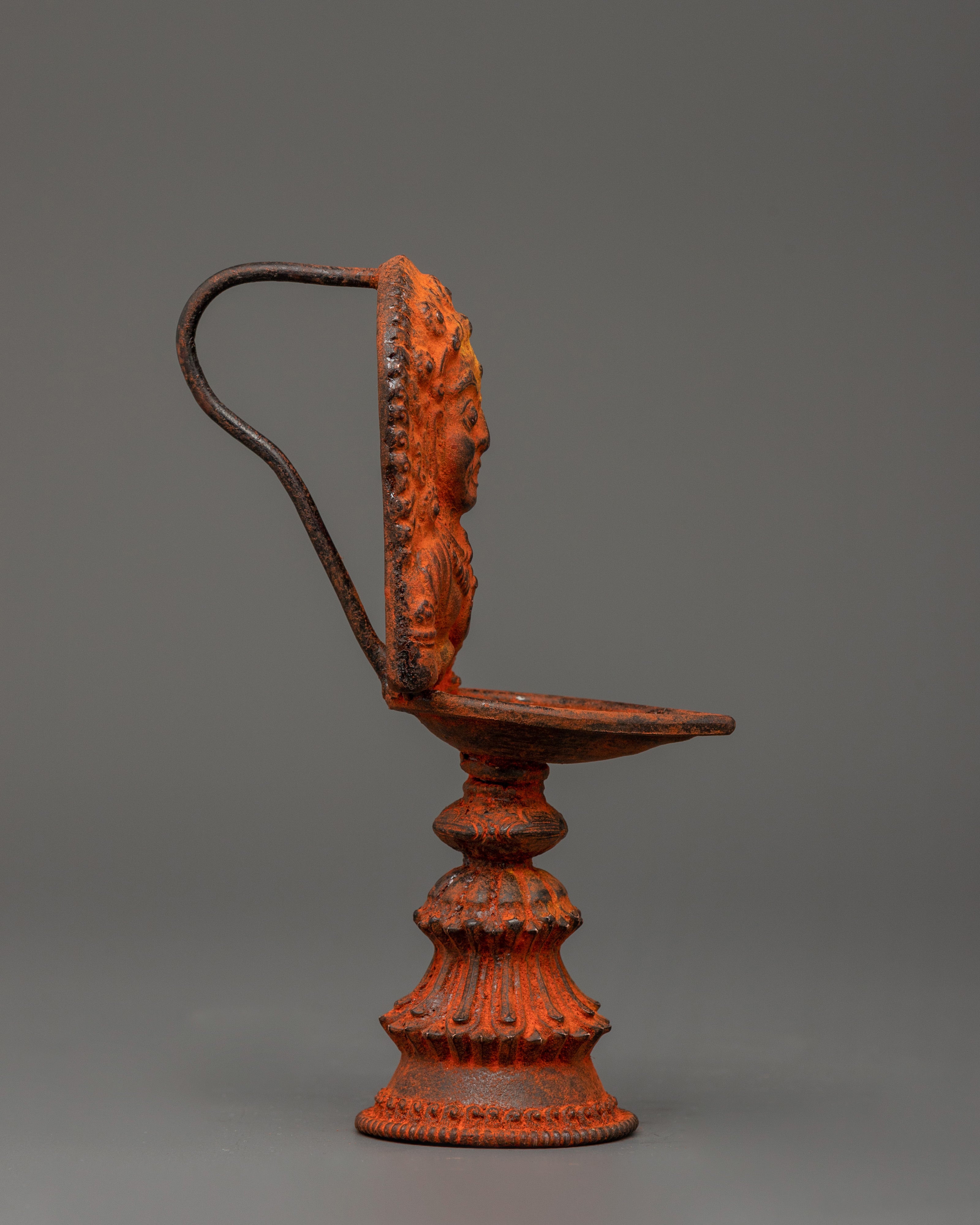 Bhairav Oil Lamp | A Sacred Light for Divine Protection and Spiritual Practice