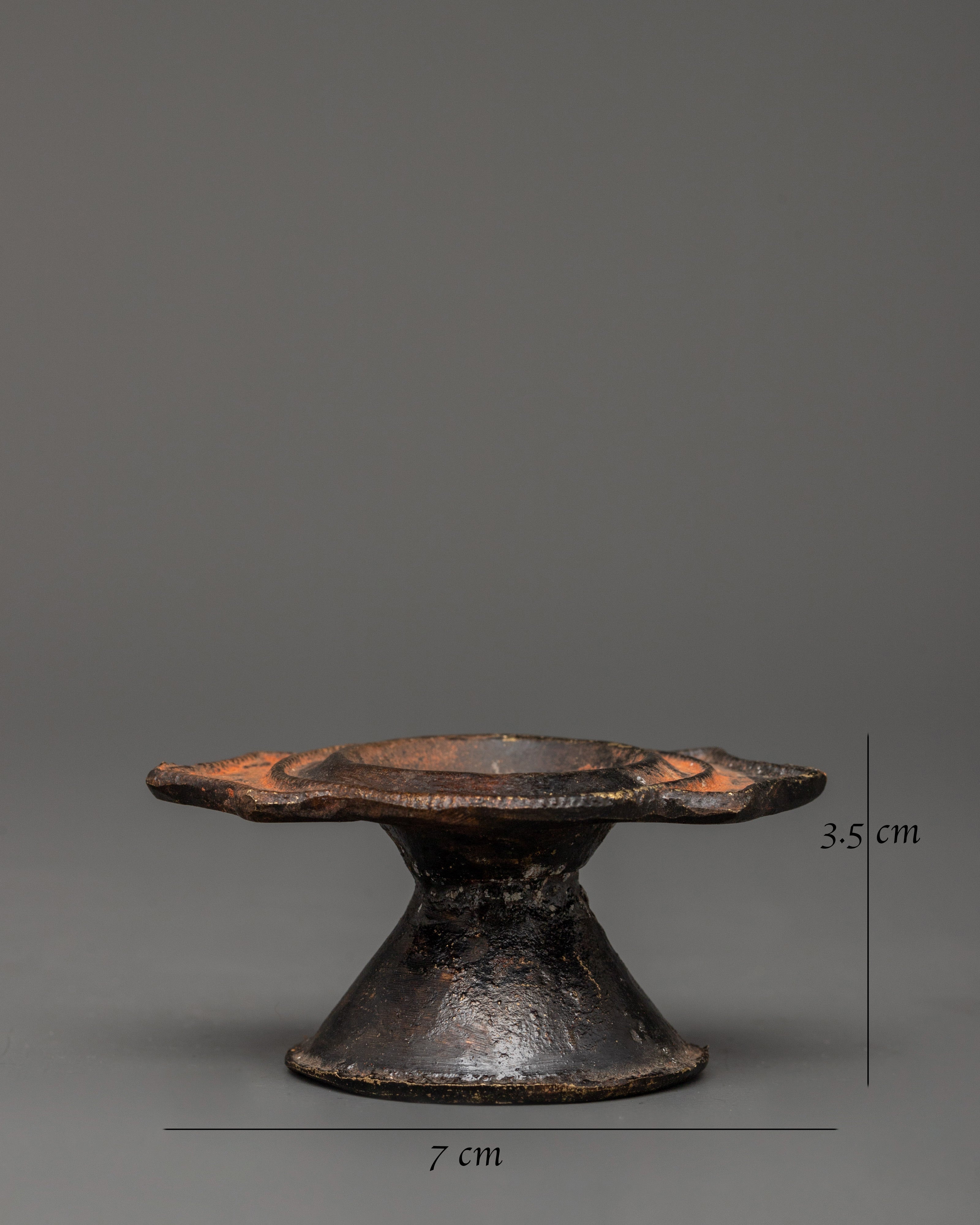 Sacred Old Incense Burner | Traditional Holder for Spiritual Practices