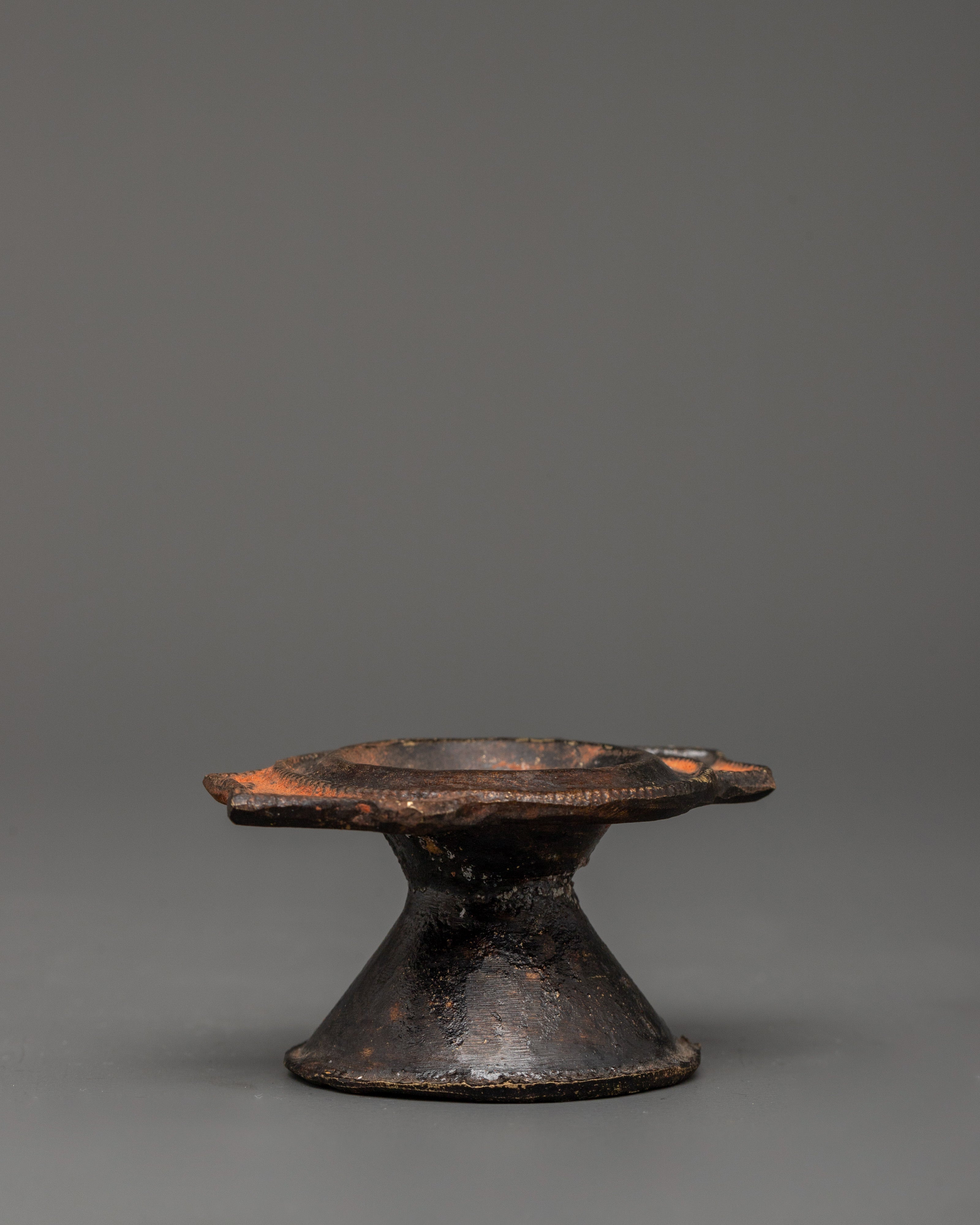 Sacred Old Incense Burner | Traditional Holder for Spiritual Practices