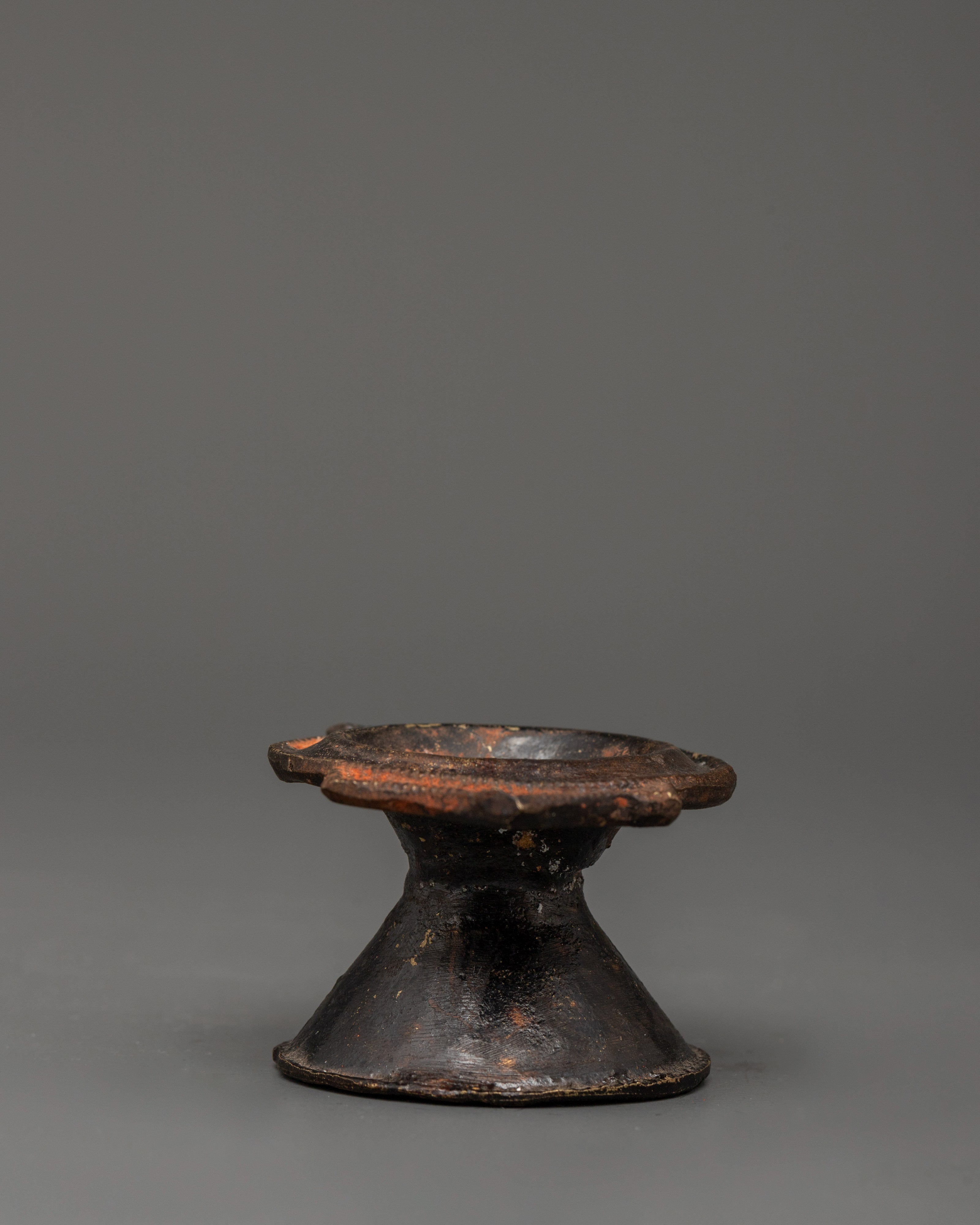 Sacred Old Incense Burner | Traditional Holder for Spiritual Practices