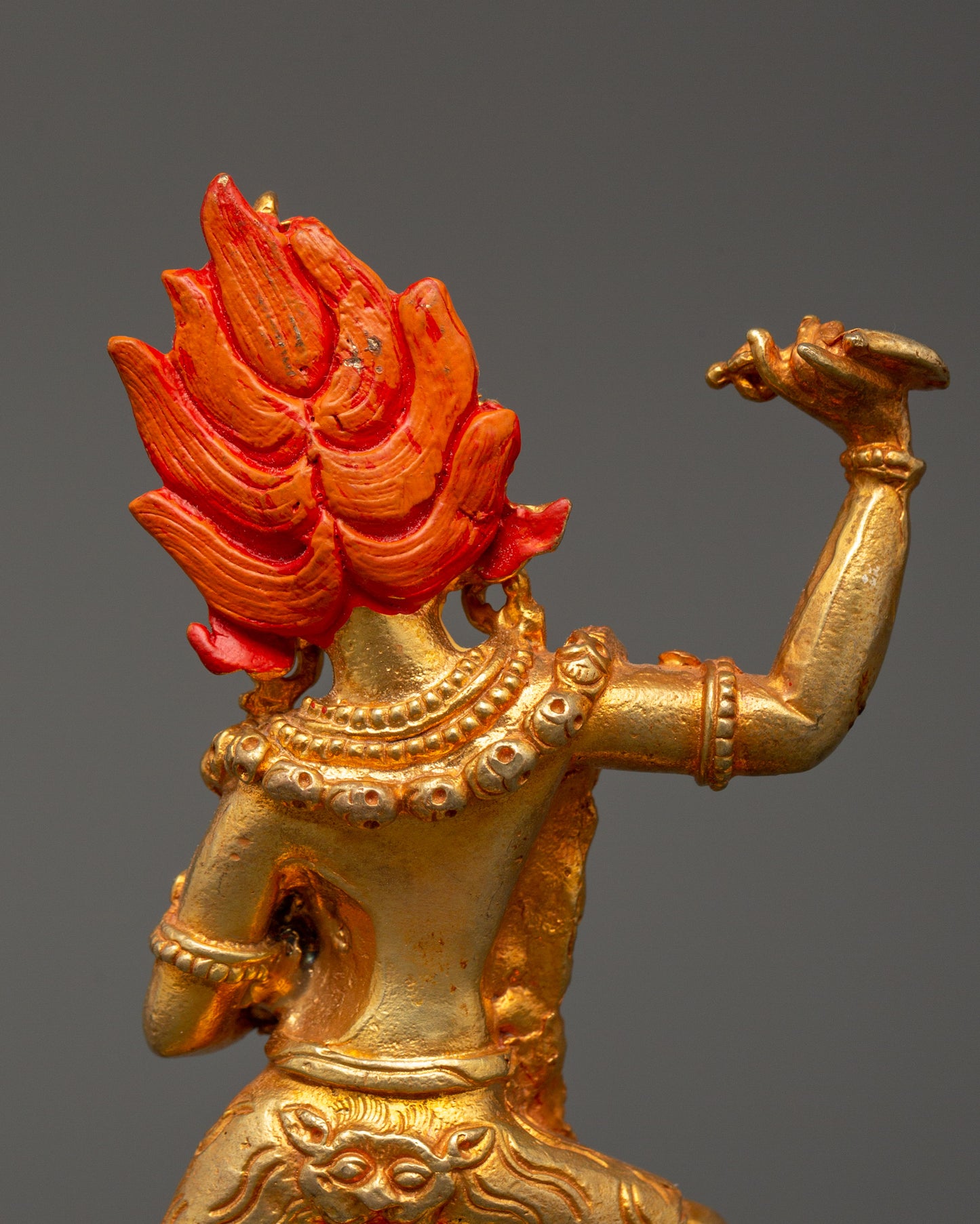 Vajravarahi Wrathful Buddhist Deity Statue | Dorje Phagmo Figurine for Spiritual Awakening