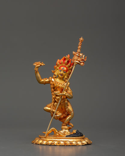 Vajravarahi Wrathful Buddhist Deity Statue | Dorje Phagmo Figurine for Spiritual Awakening