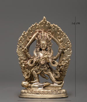 Six-Armed Mahakala Sculpture | The Ultimate Protector in Tibetan Buddhism