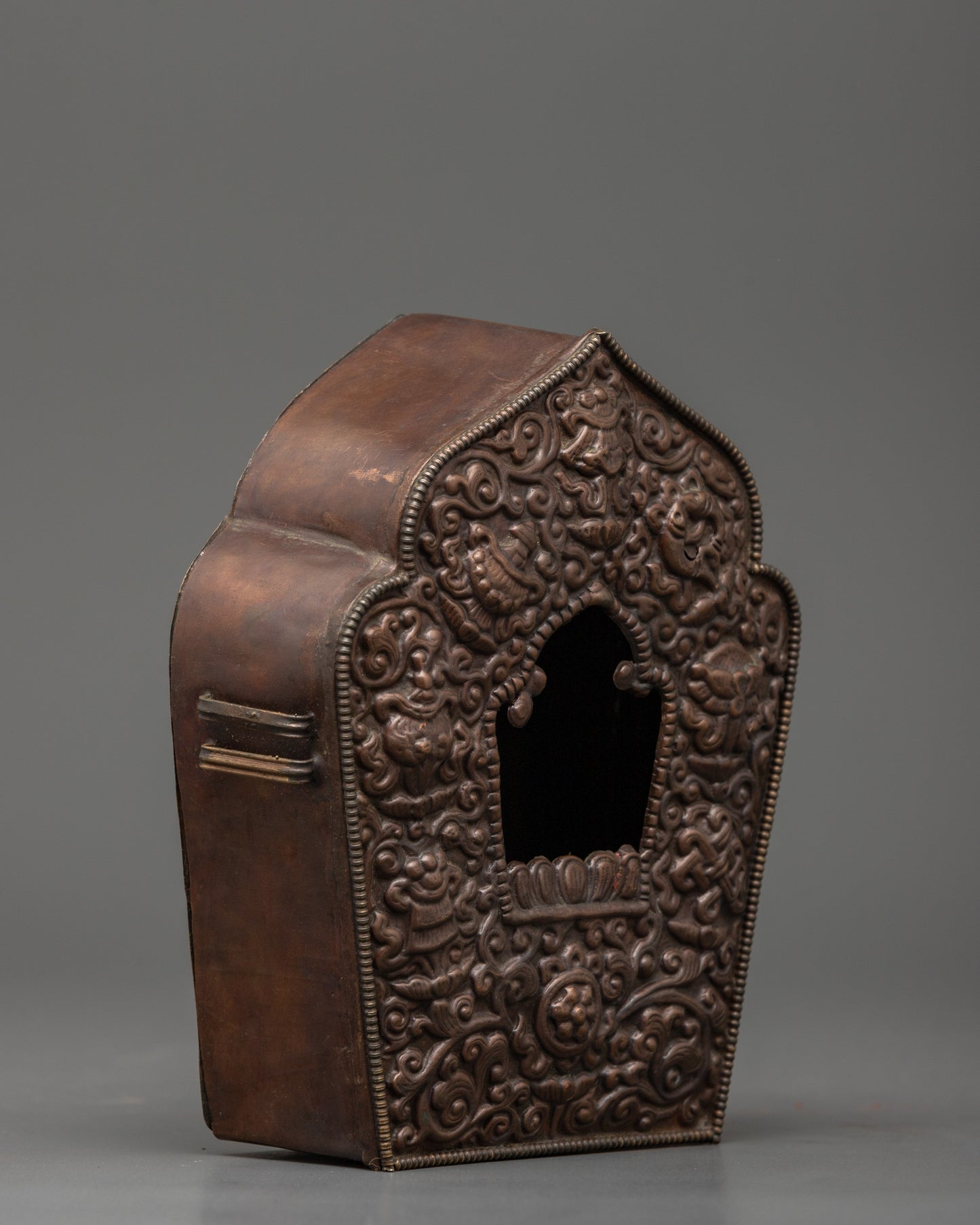 Ghau Altar Box | Copper Spiritual Decor