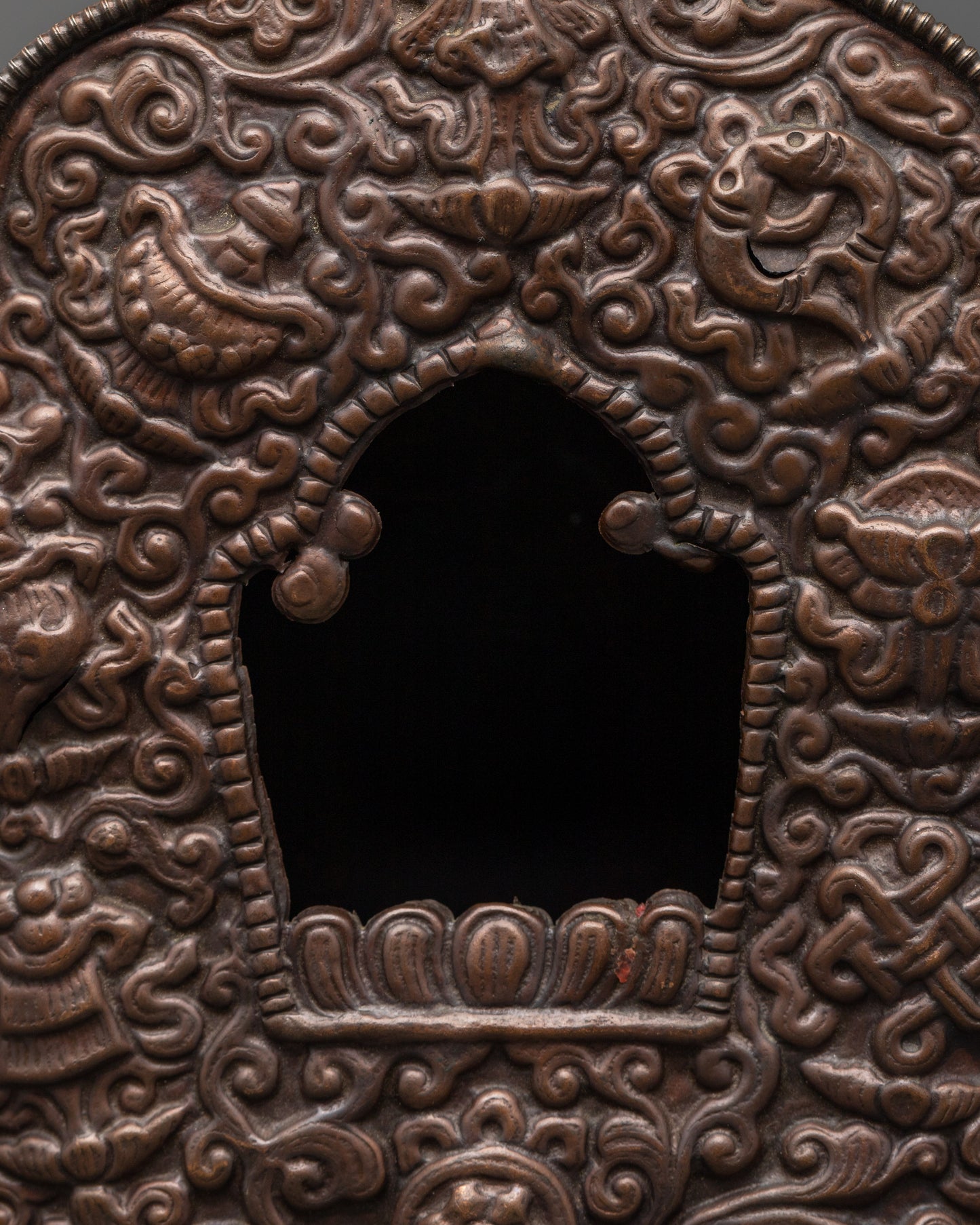 Ghau Altar Box | Copper Spiritual Decor