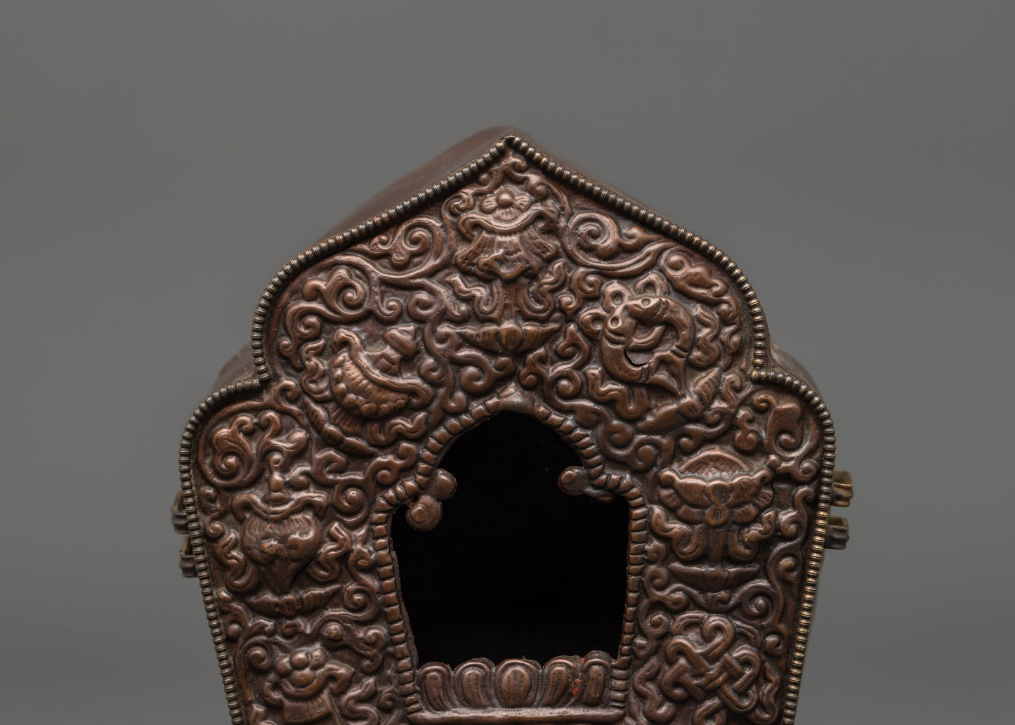 Ghau Altar Box | Copper Spiritual Decor