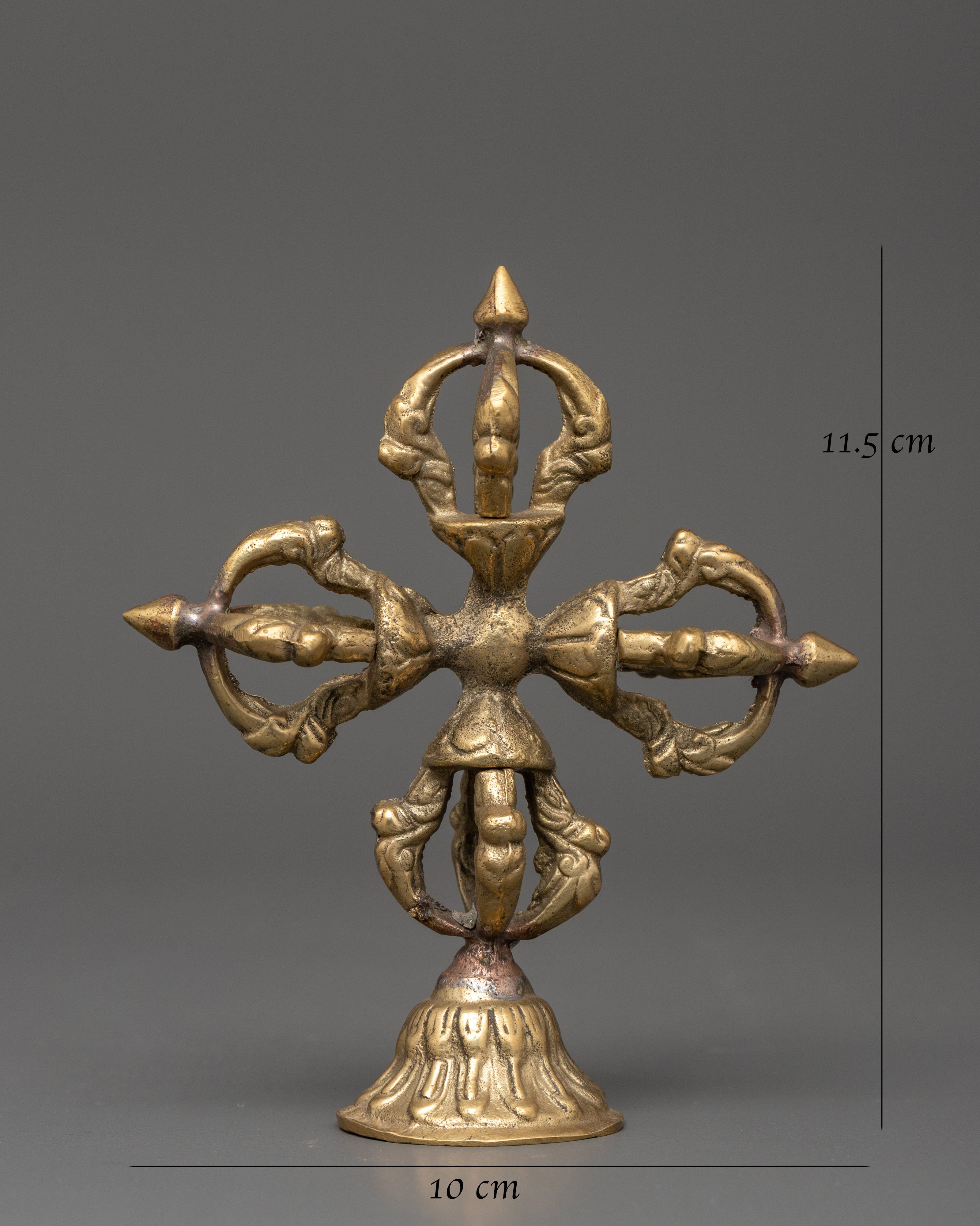 Traditional Himalayan Bishwo Vajra | Sacred Vajrayana Symbol