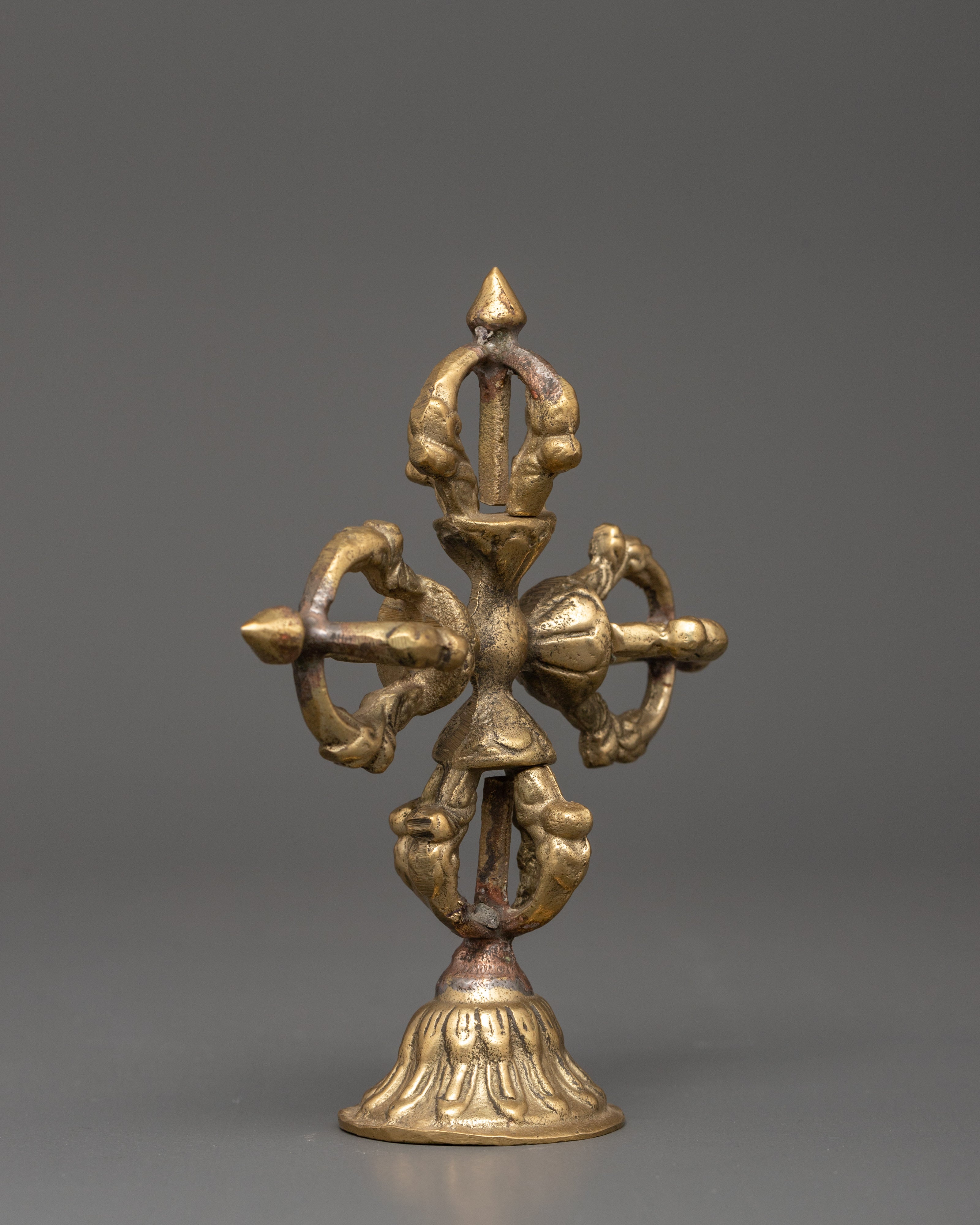 Traditional Himalayan Bishwo Vajra | Sacred Vajrayana Symbol