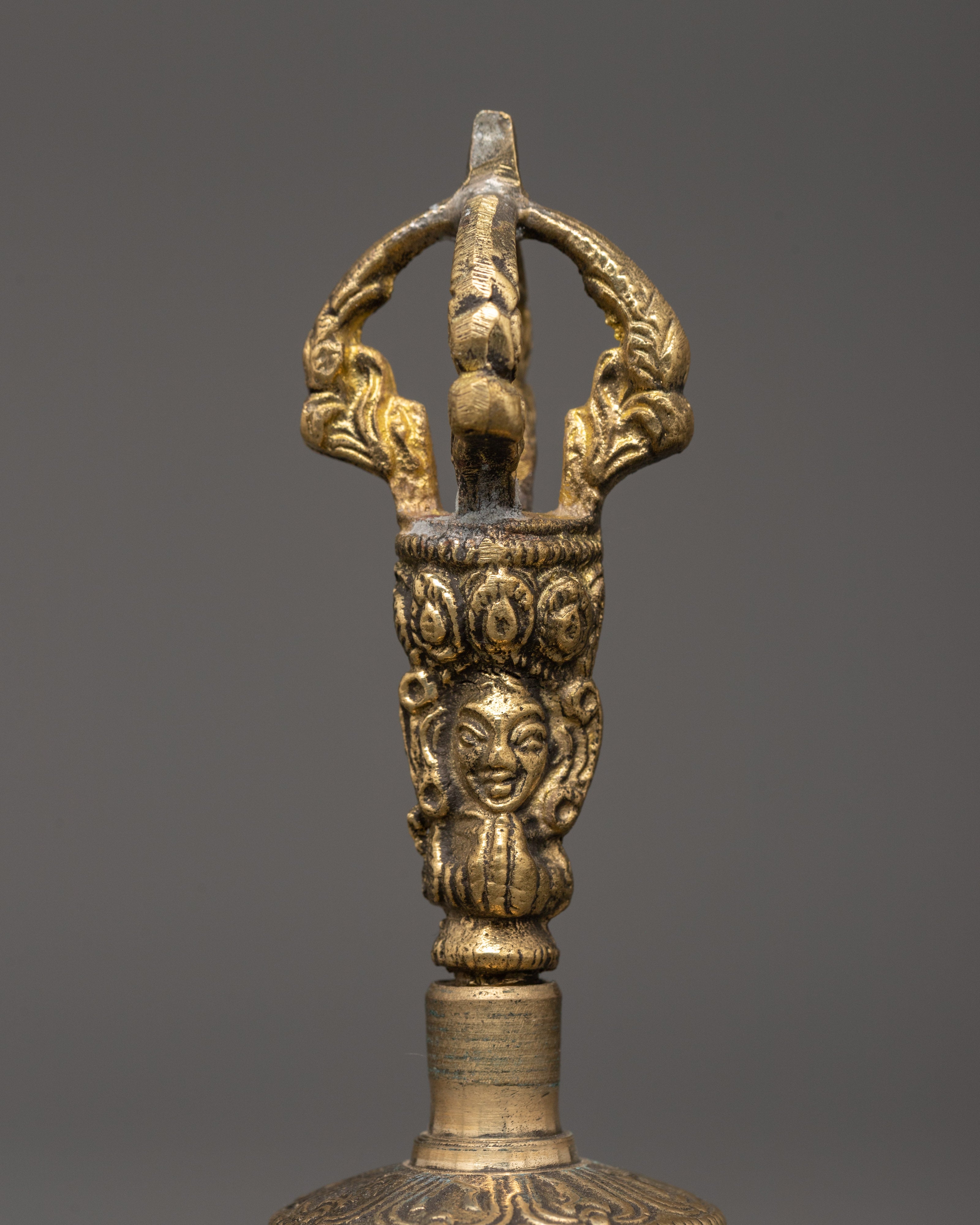 Tibetan Ritual Bell | Spiritual Ceremony Dril-bu
