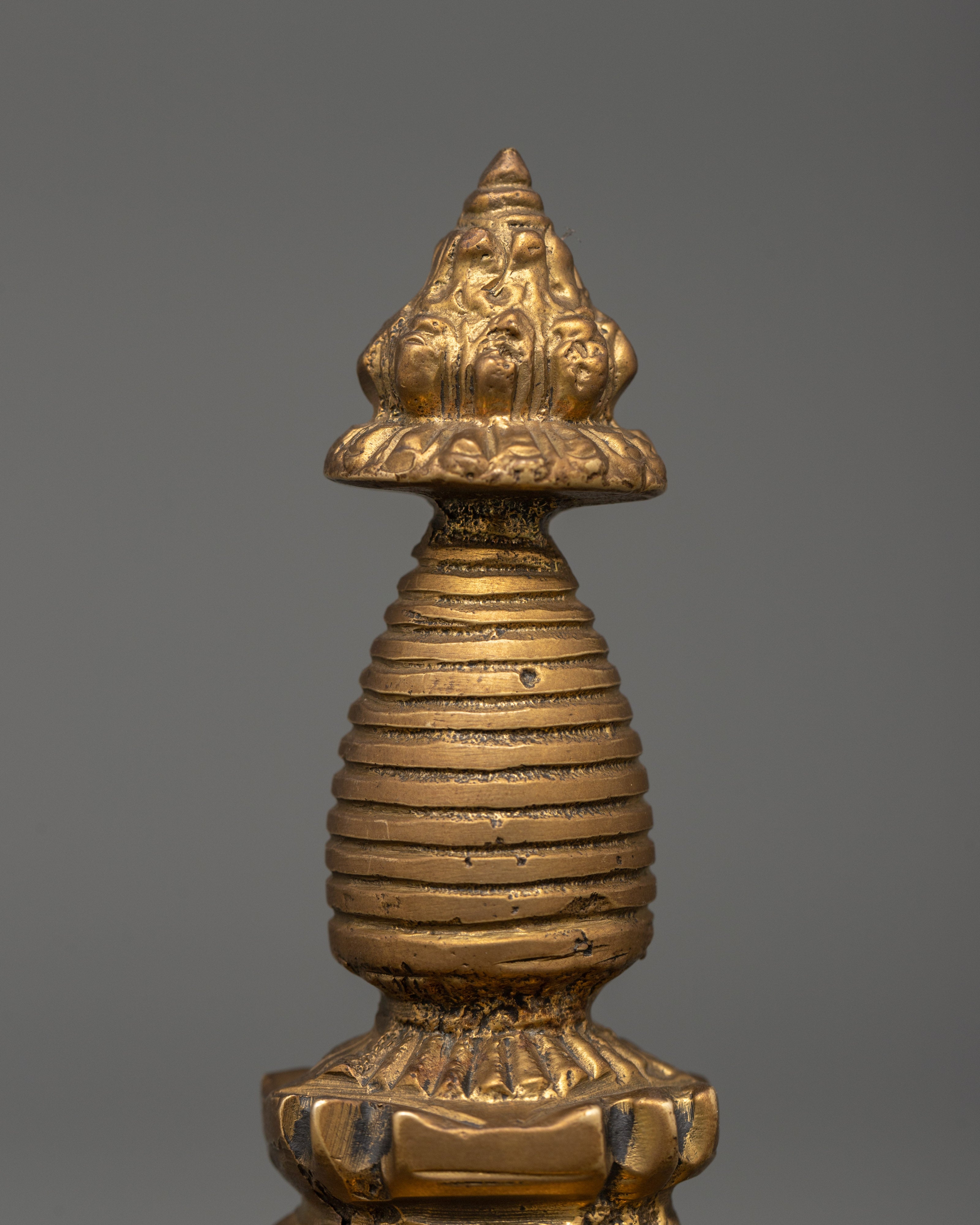 Handmade Himalayan Kadampa Stupa | Tibetan Sacred Stupa