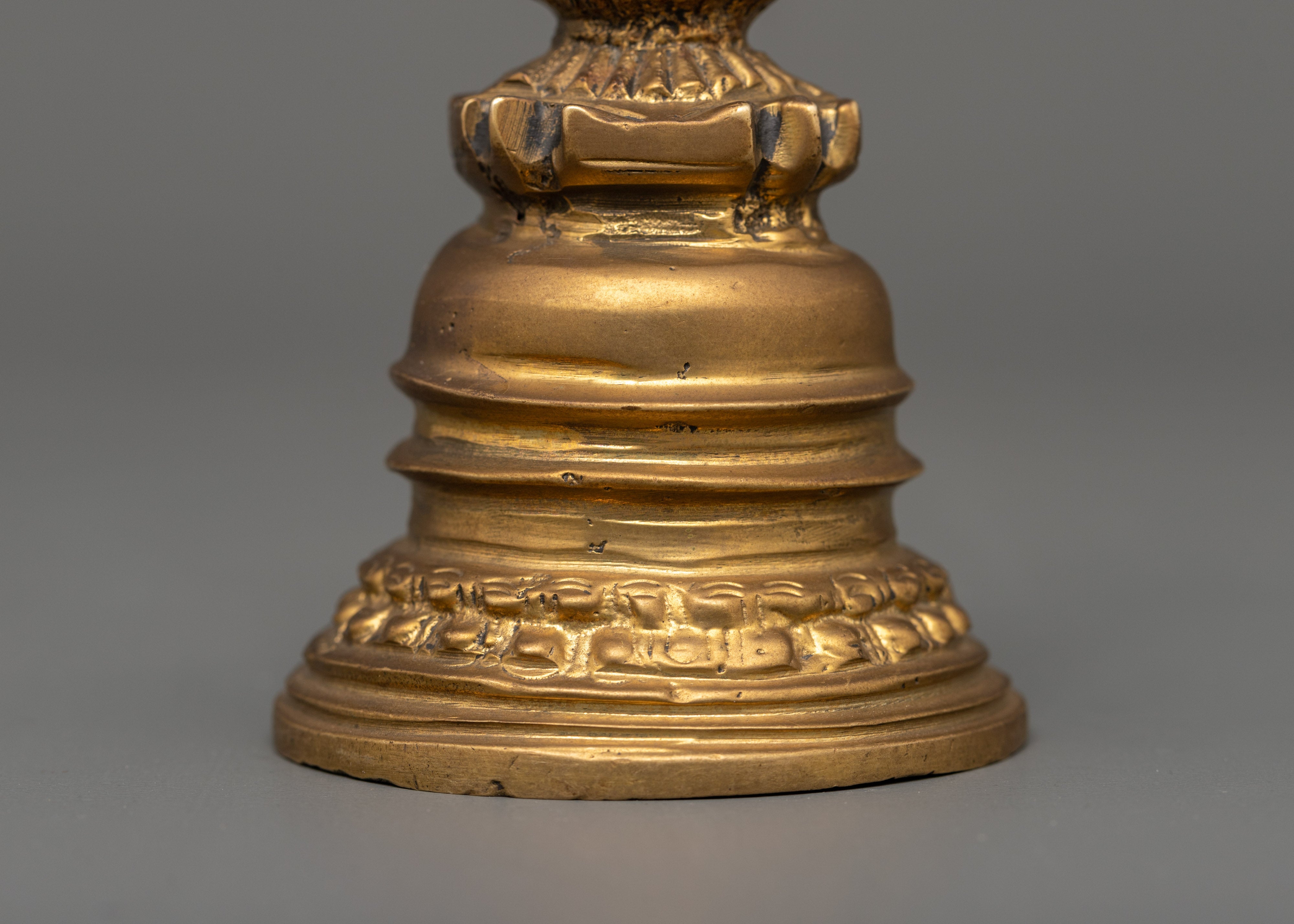 Handmade Himalayan Kadampa Stupa | Tibetan Sacred Stupa