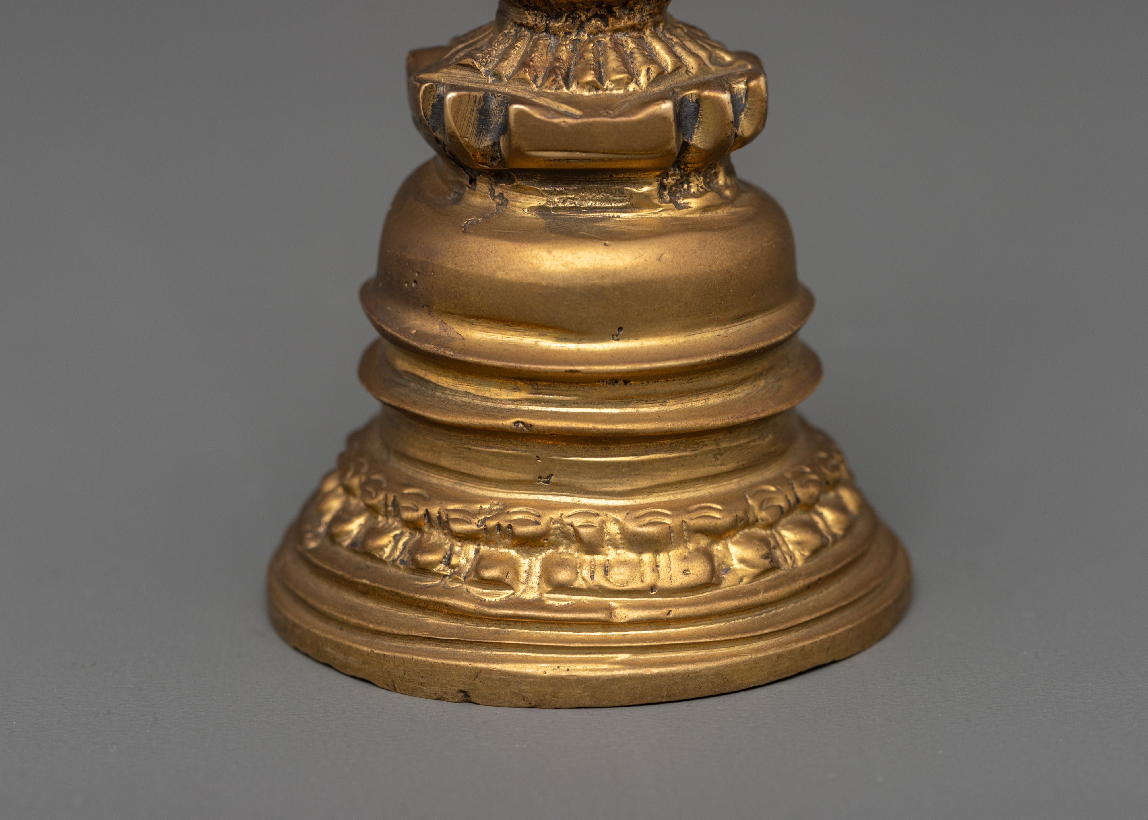 Handmade Himalayan Kadampa Stupa | Tibetan Sacred Stupa