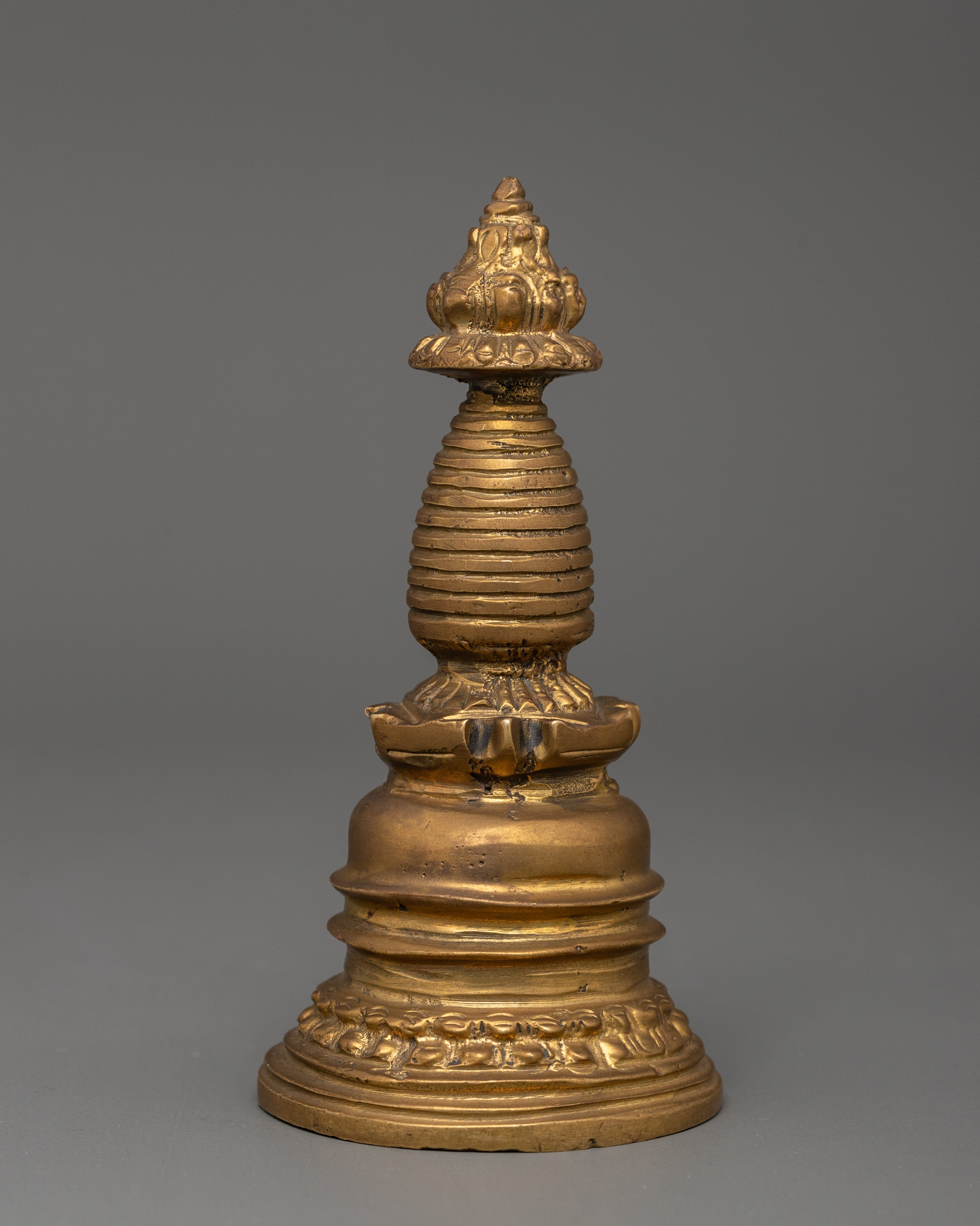 Handmade Himalayan Kadampa Stupa | Tibetan Sacred Stupa