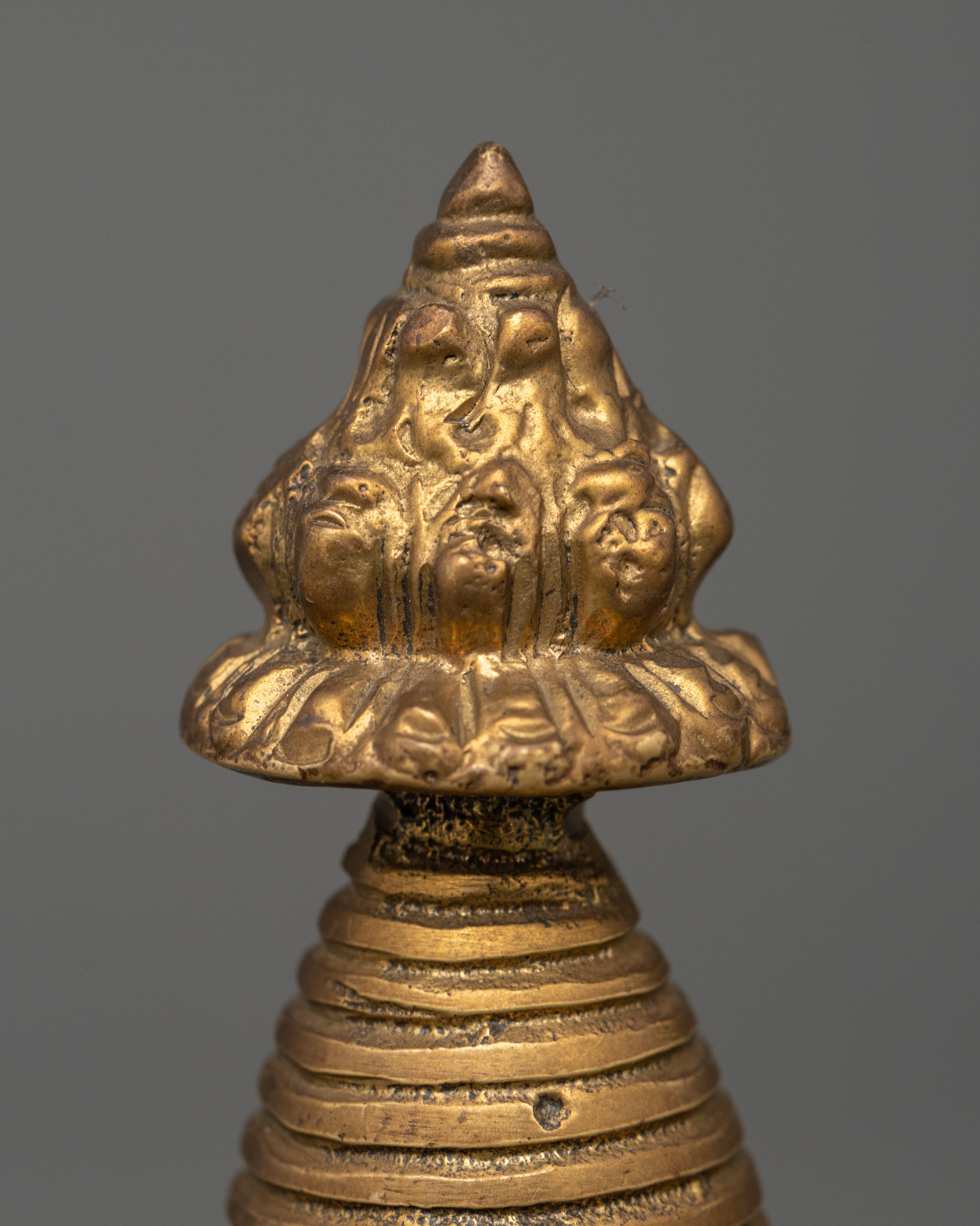 Handmade Himalayan Kadampa Stupa | Tibetan Sacred Stupa