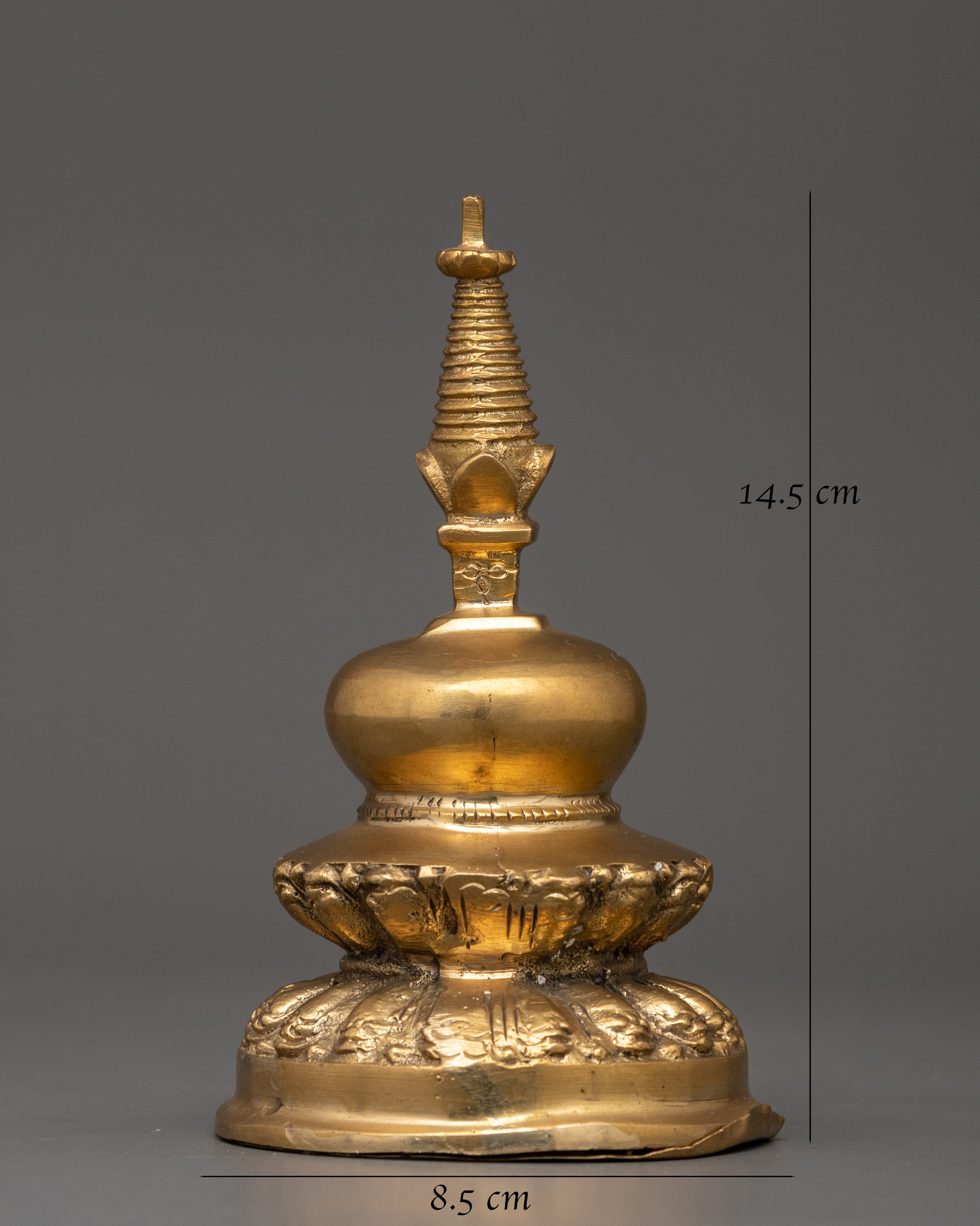 Traditional Spiritual Kadampa Stupa | Buddhist Altar Decor