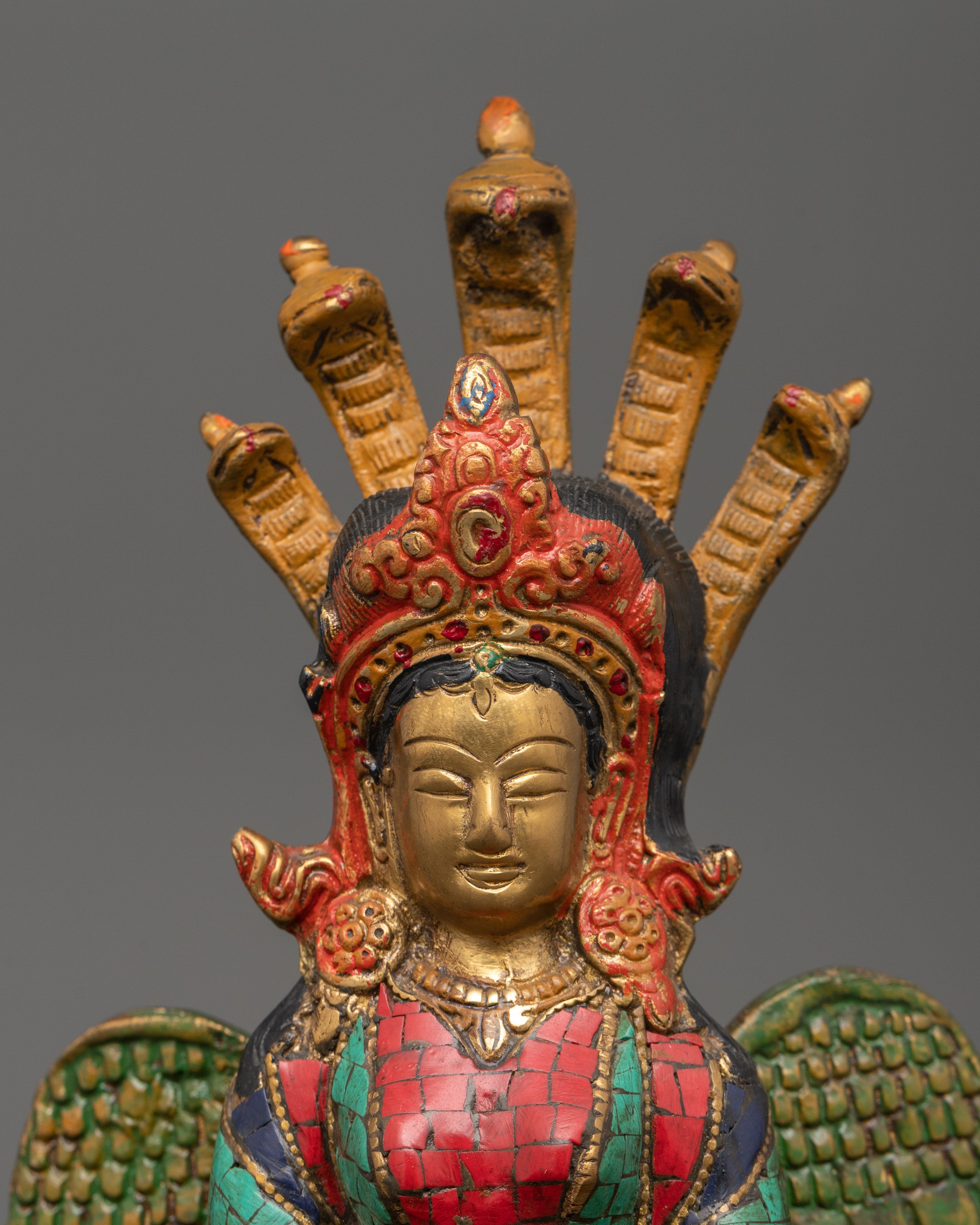 Divine Guardian Naagkanya Statue | Himalayan Guardian of Fortune and Peace