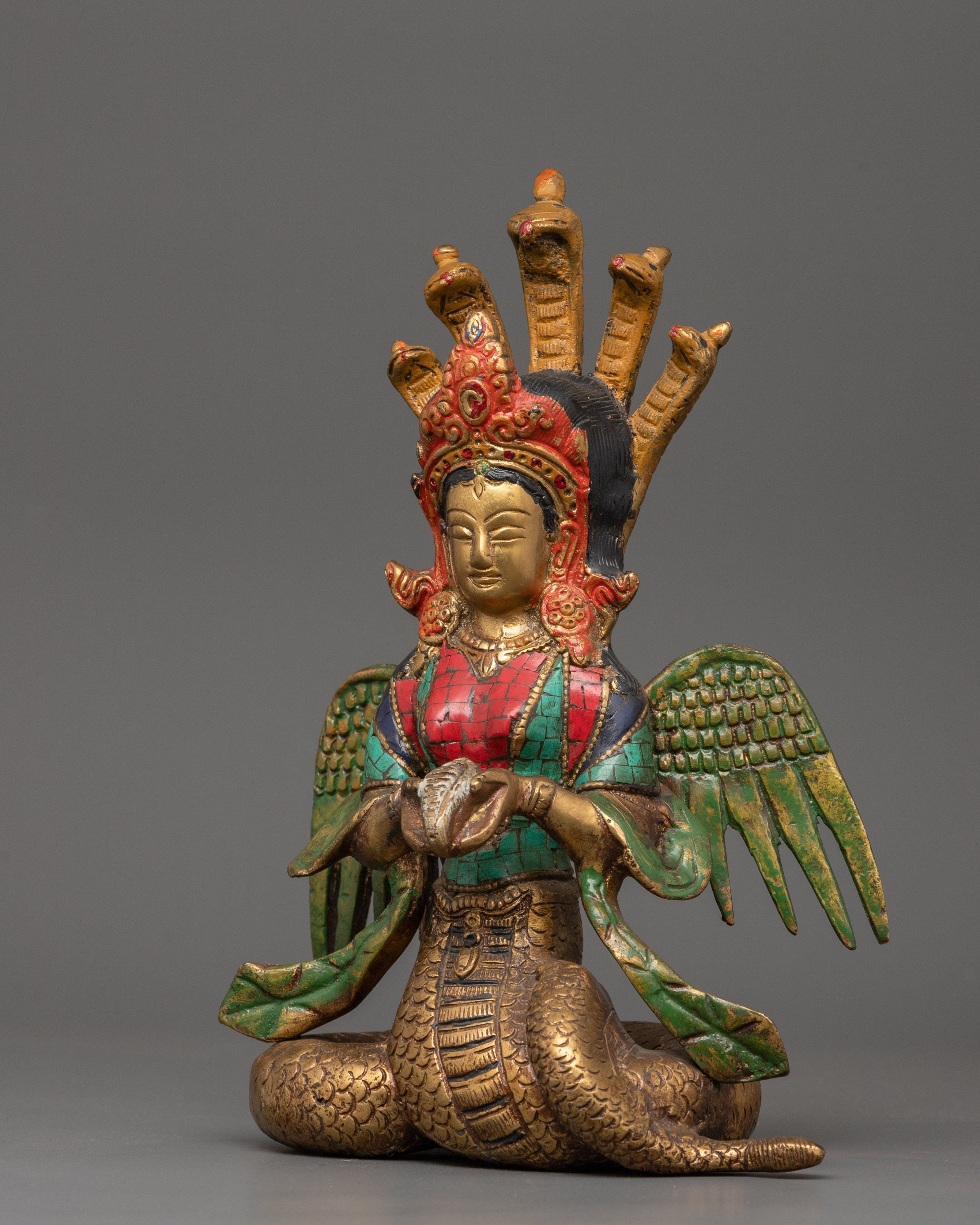 Divine Guardian Naagkanya Statue | Himalayan Guardian of Fortune and Peace