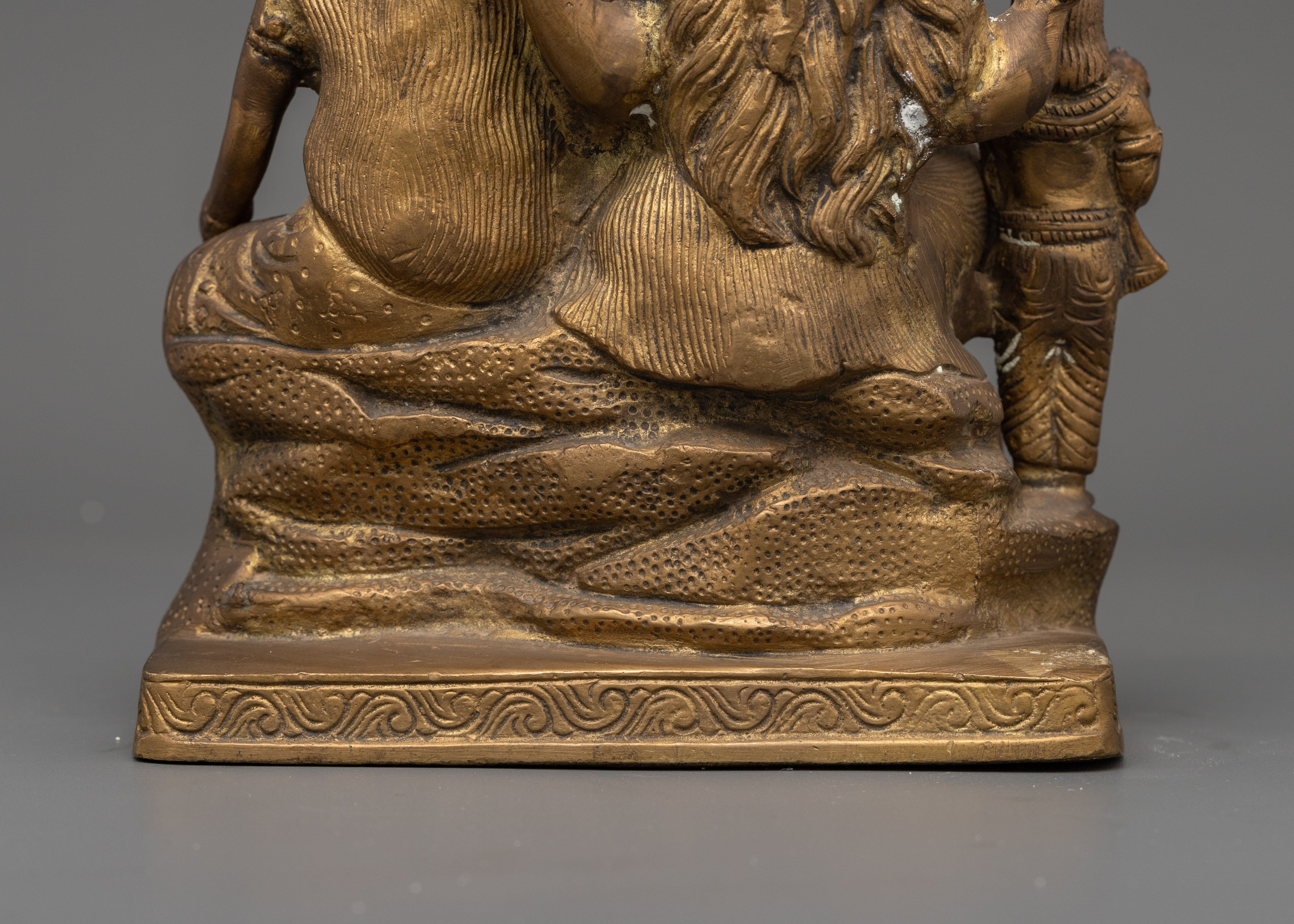 Traditional Shiva Family Sculpture  | Hindu Altar Sculpture
