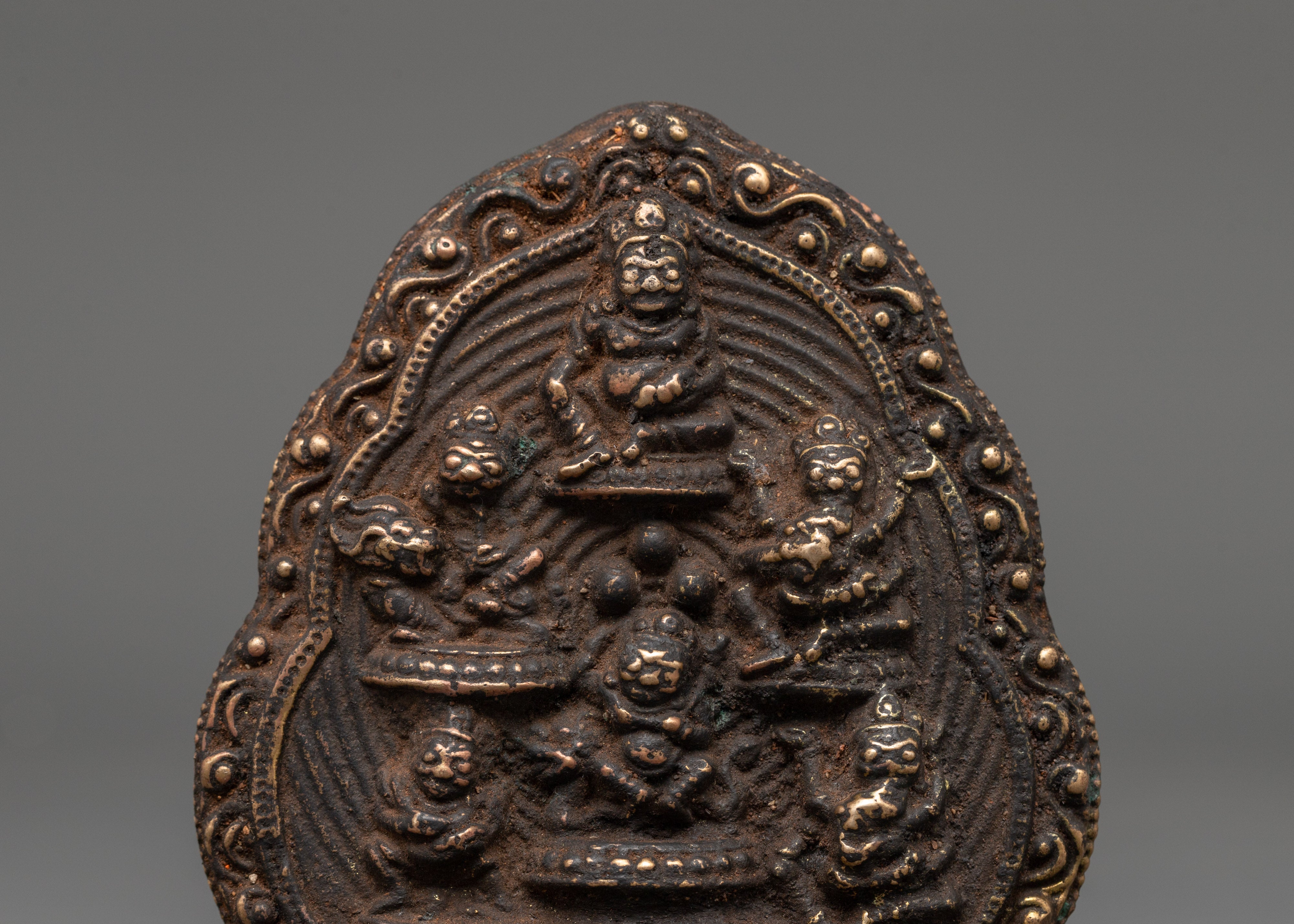 Antique Brass Dzambala Set | Symbol of Wealth