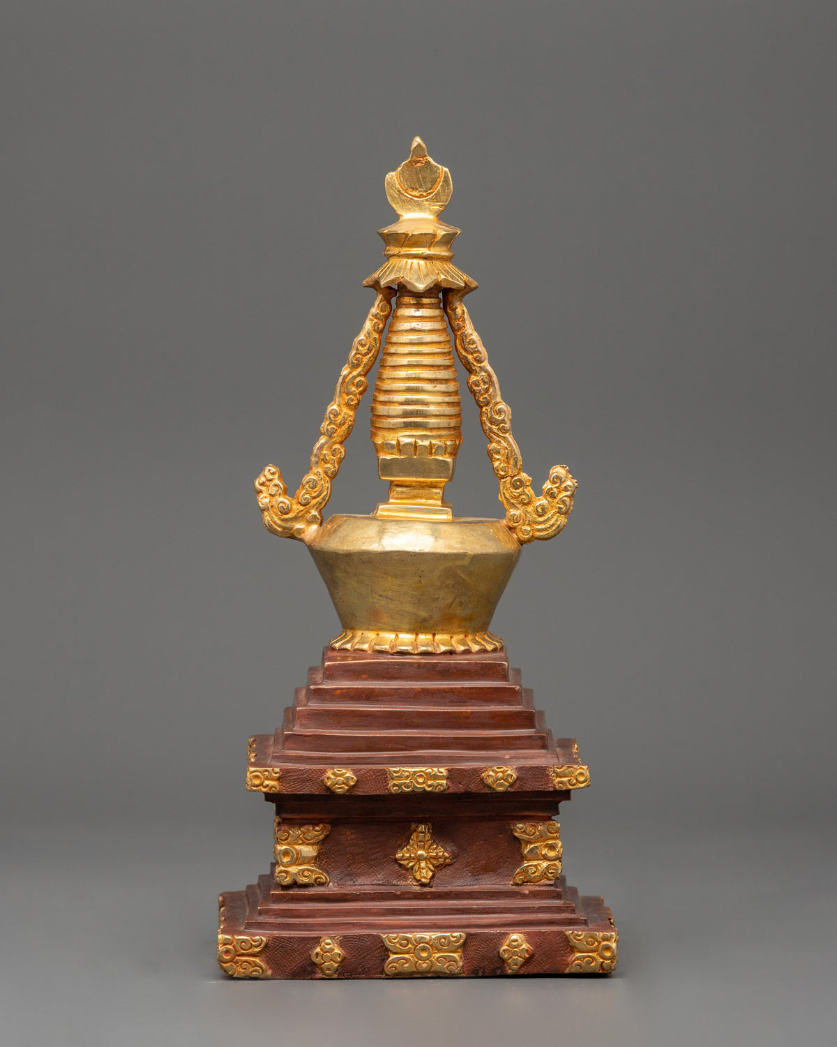 Himalayan Sacred Namgyal Stupa | Traditional Spiritual Artwork