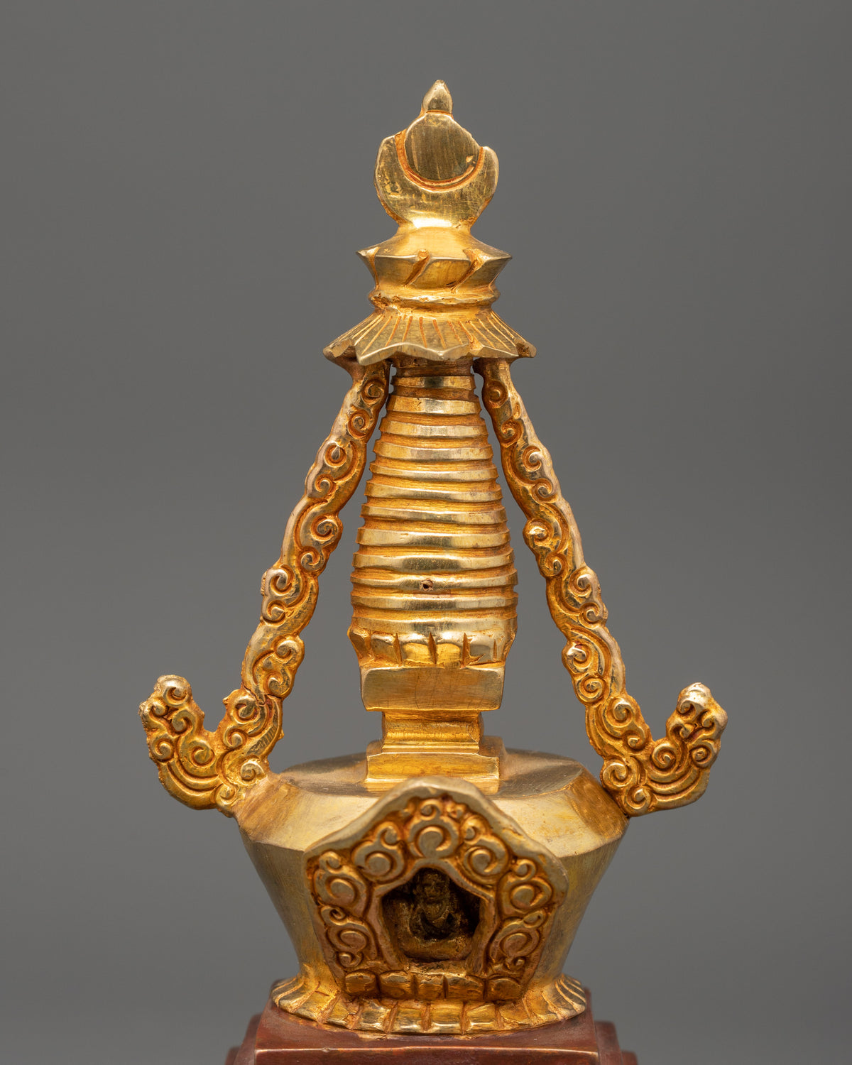 Himalayan Sacred Namgyal Stupa | Traditional Spiritual Artwork