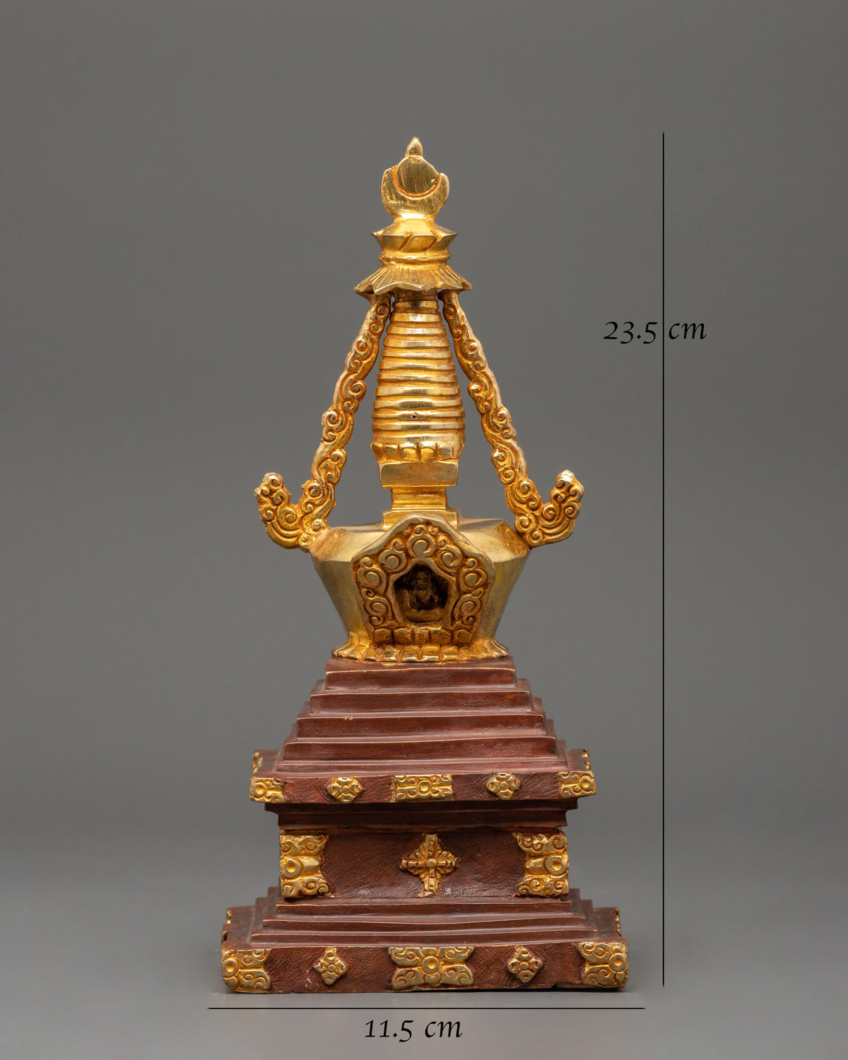 Himalayan Sacred Namgyal Stupa | Traditional Spiritual Artwork