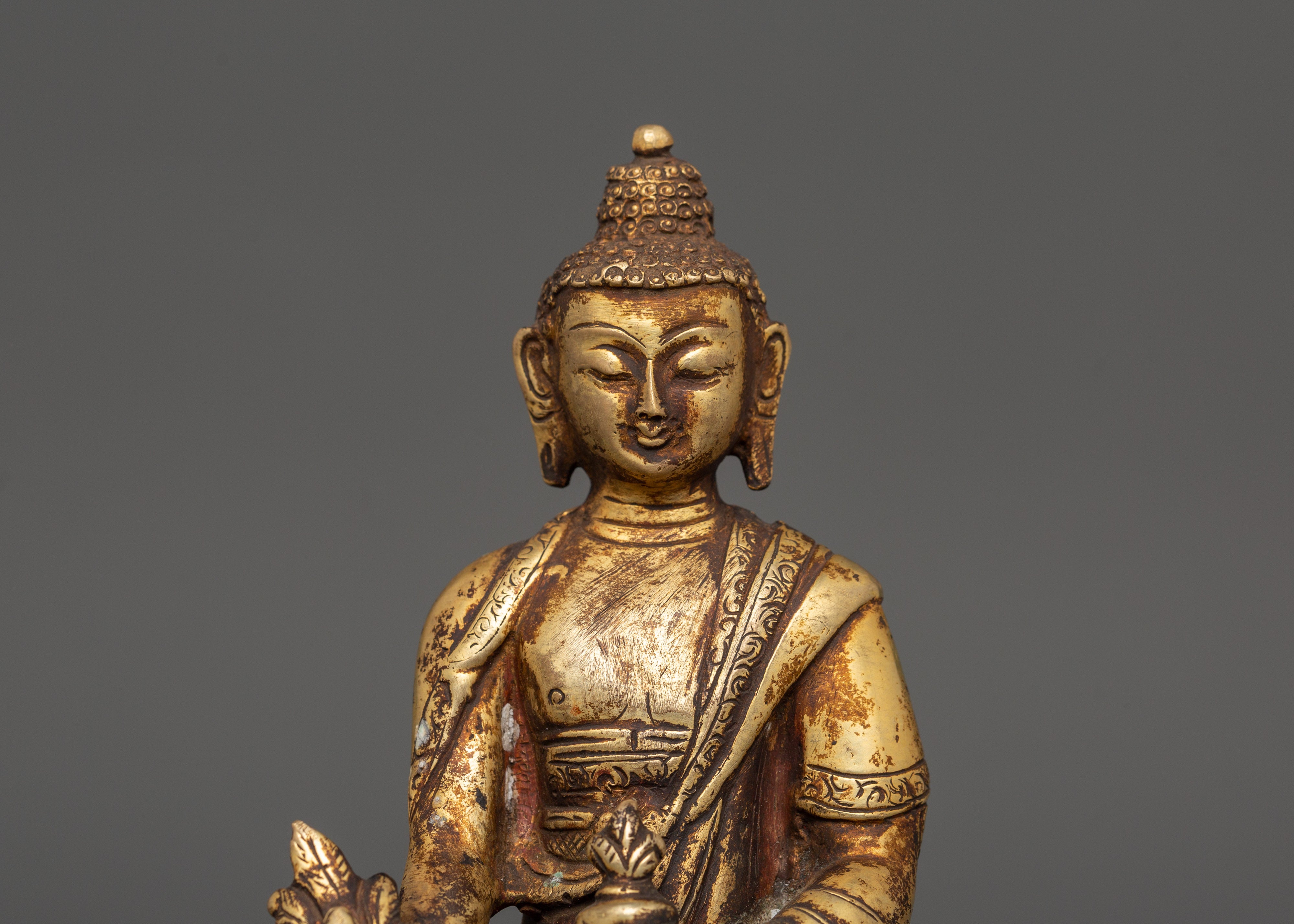 Medicine Buddha Copper Statue | The Divine Heale