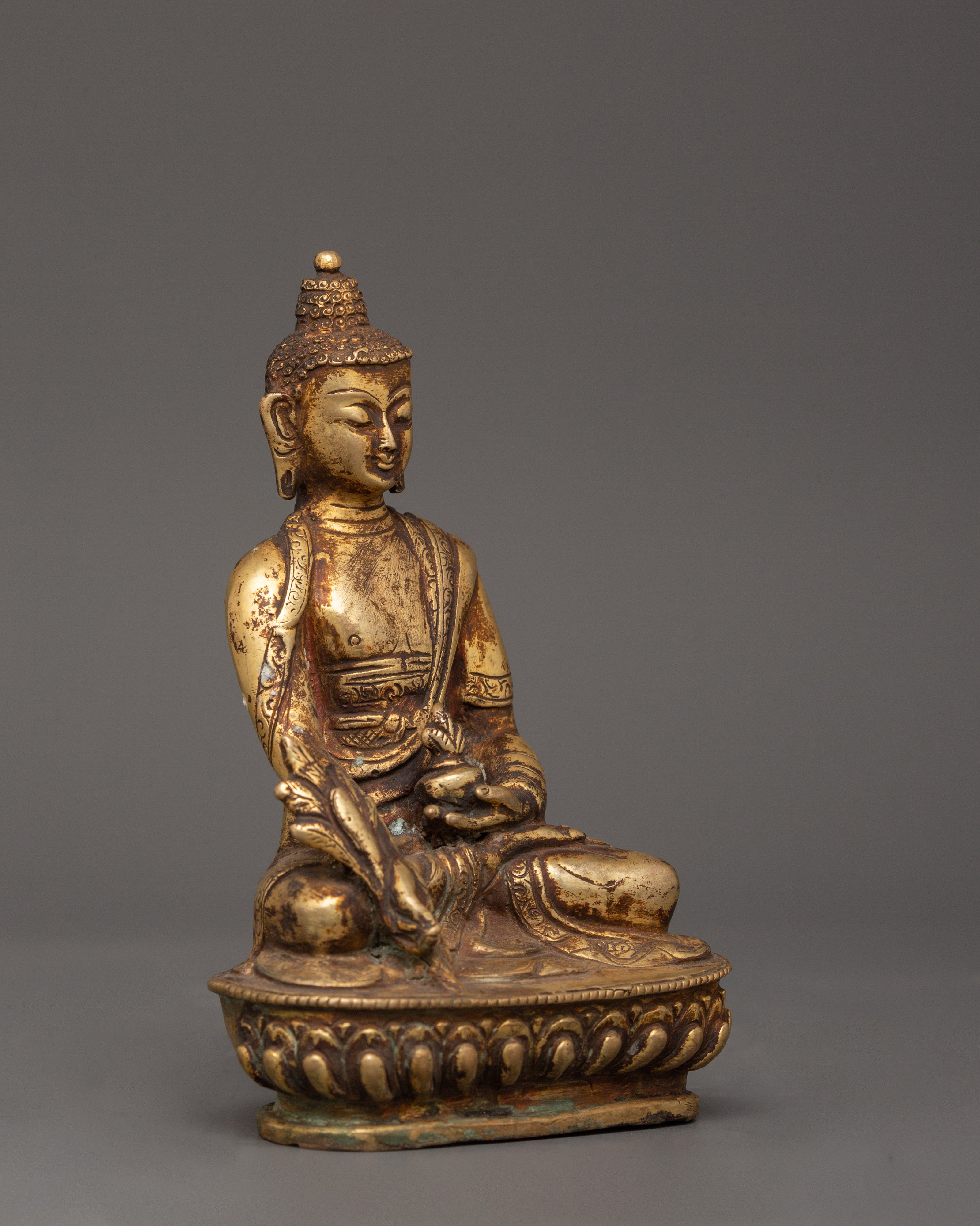 Medicine Buddha Copper Statue | The Divine Heale