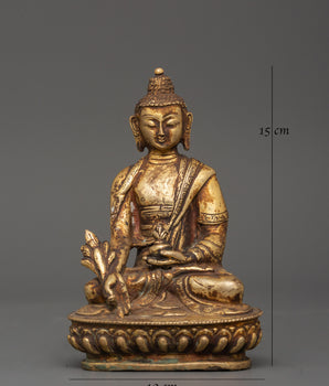 Medicine Buddha Copper Statue | The Divine Heale