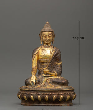 Shakyamuni Buddha in Earth Touching Mudra | Traditional Crafts