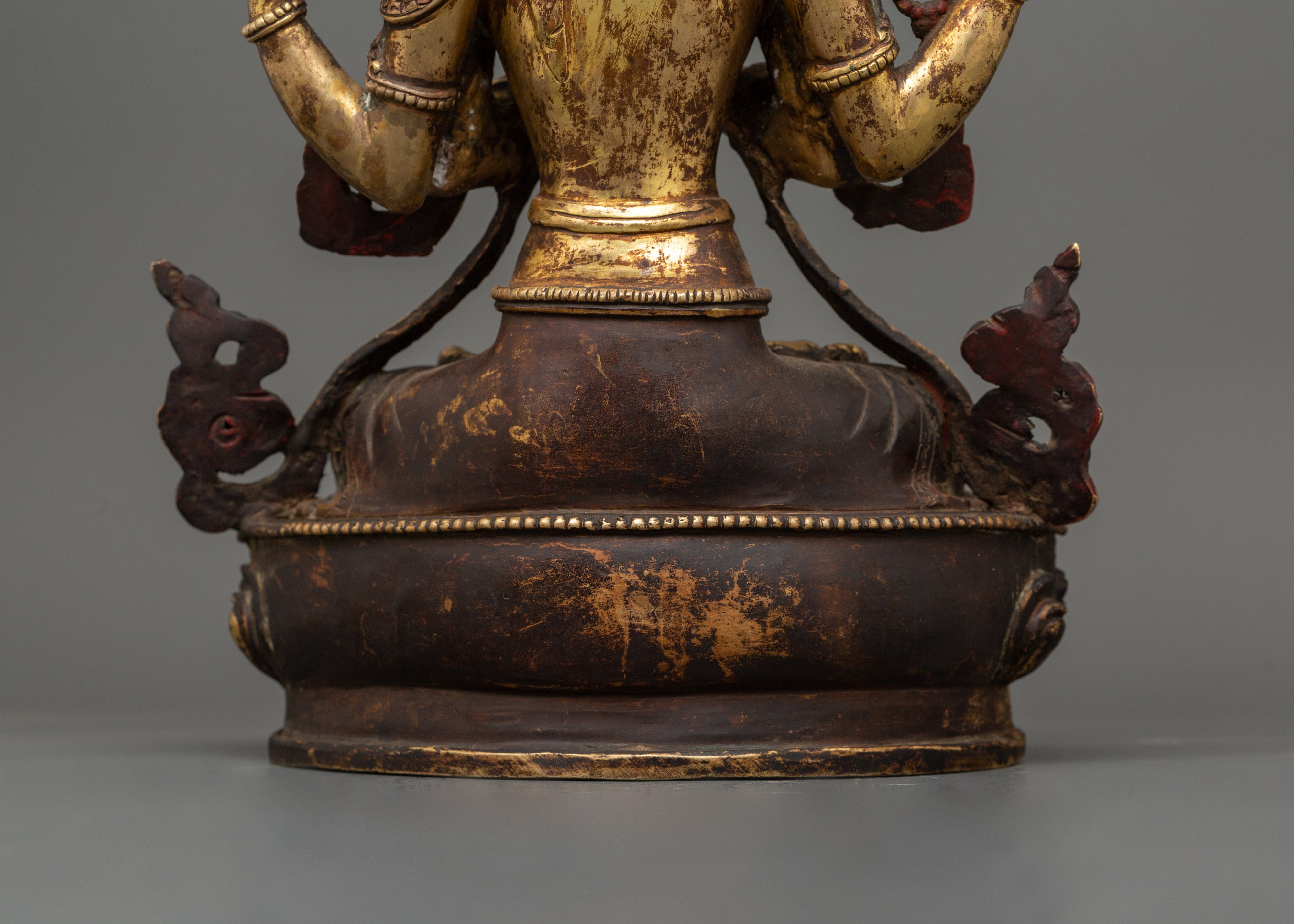 Chenrezig Bodhisattva Figurine | Compassion and Wisdom Craft