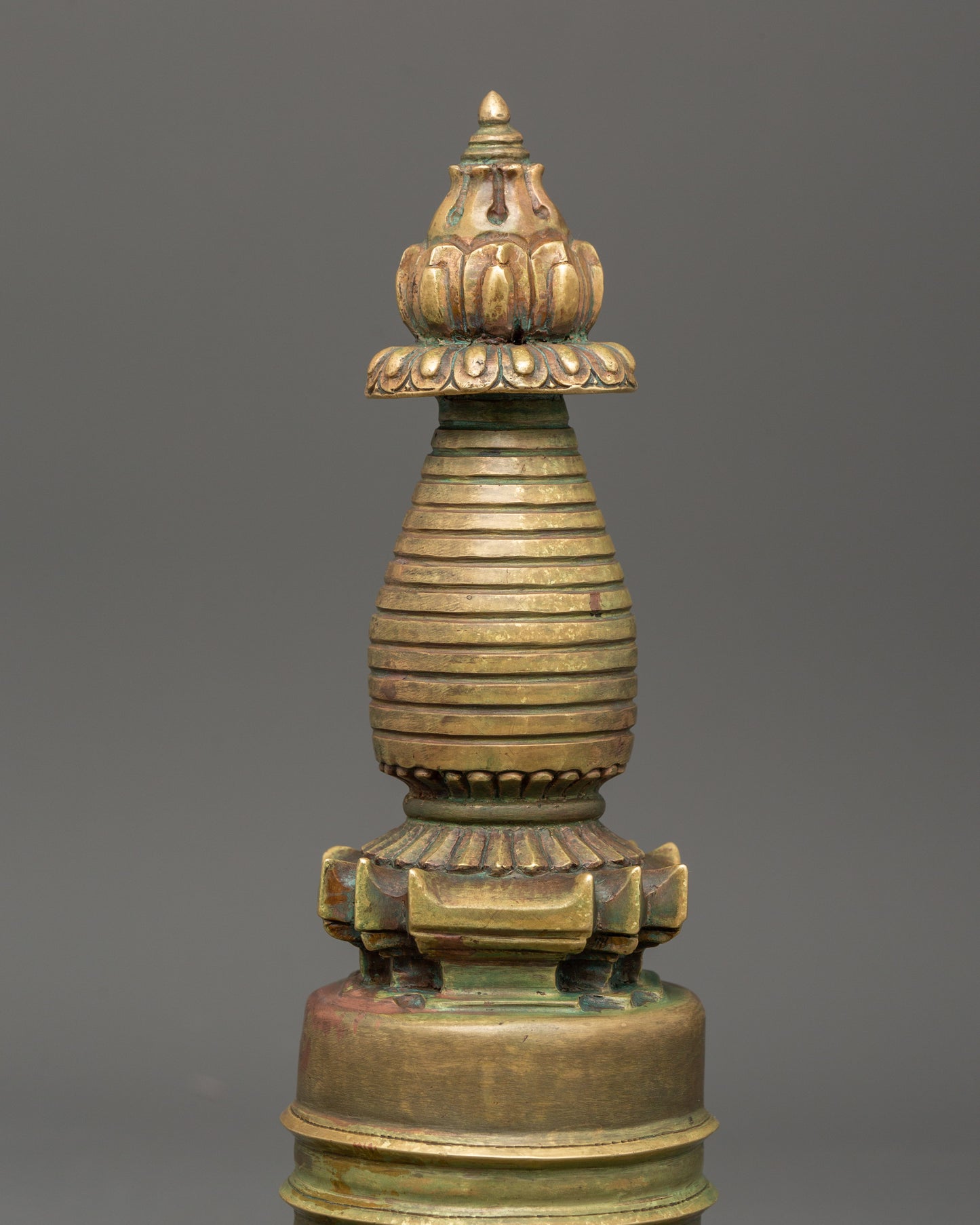 Kadam-Style Stupa | Traditionally Crafted Art