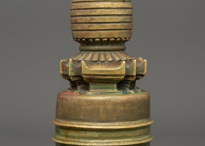 Kadam-Style Stupa | Traditionally Crafted Art