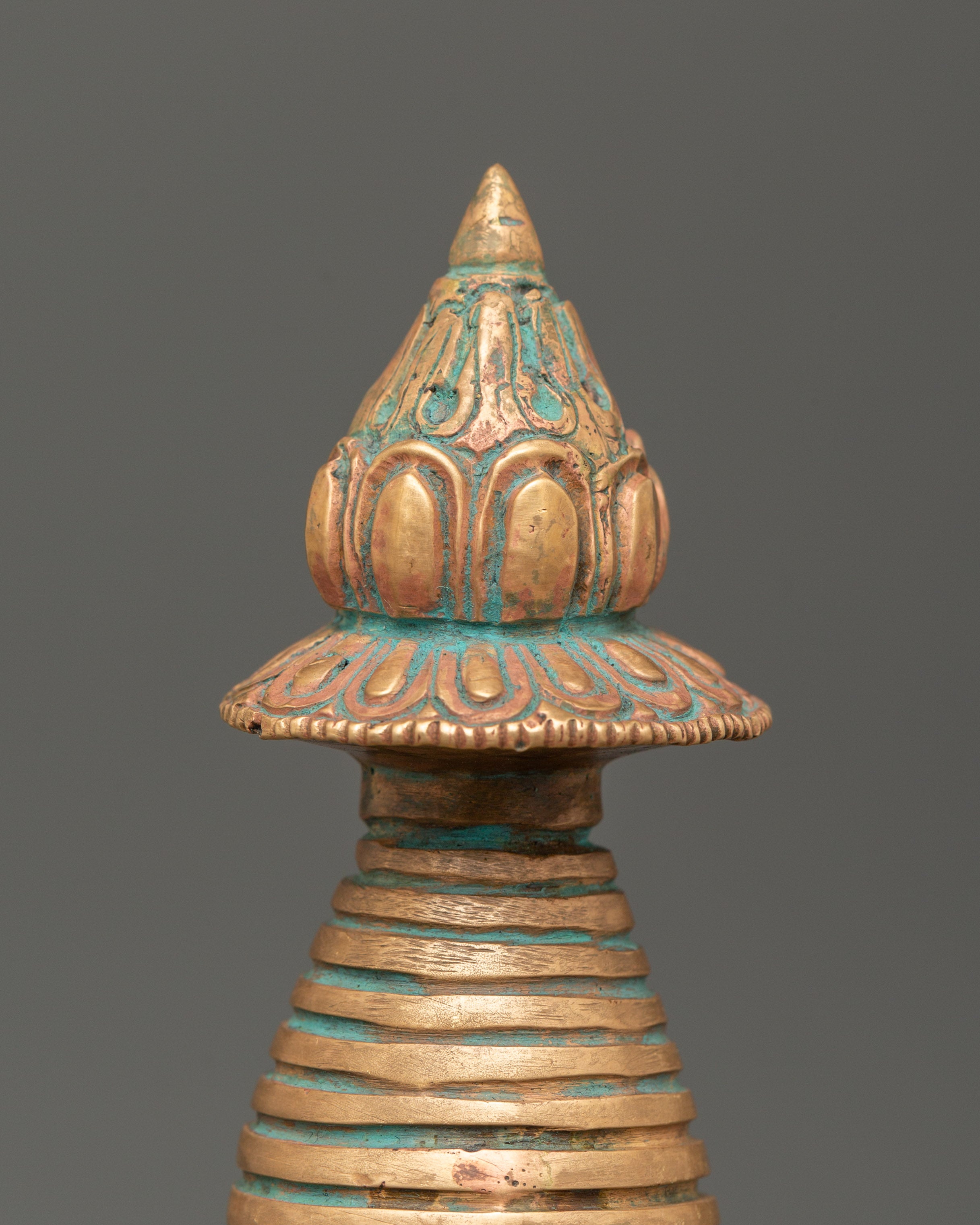 Handcrafted Sacred Kadampa Stupa | Spiritual Home Decor