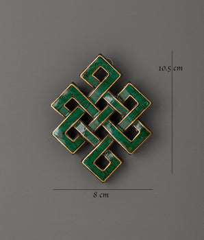 Tibetan Decorated Endless Knot | Embrace Infinite Wisdom & Peace