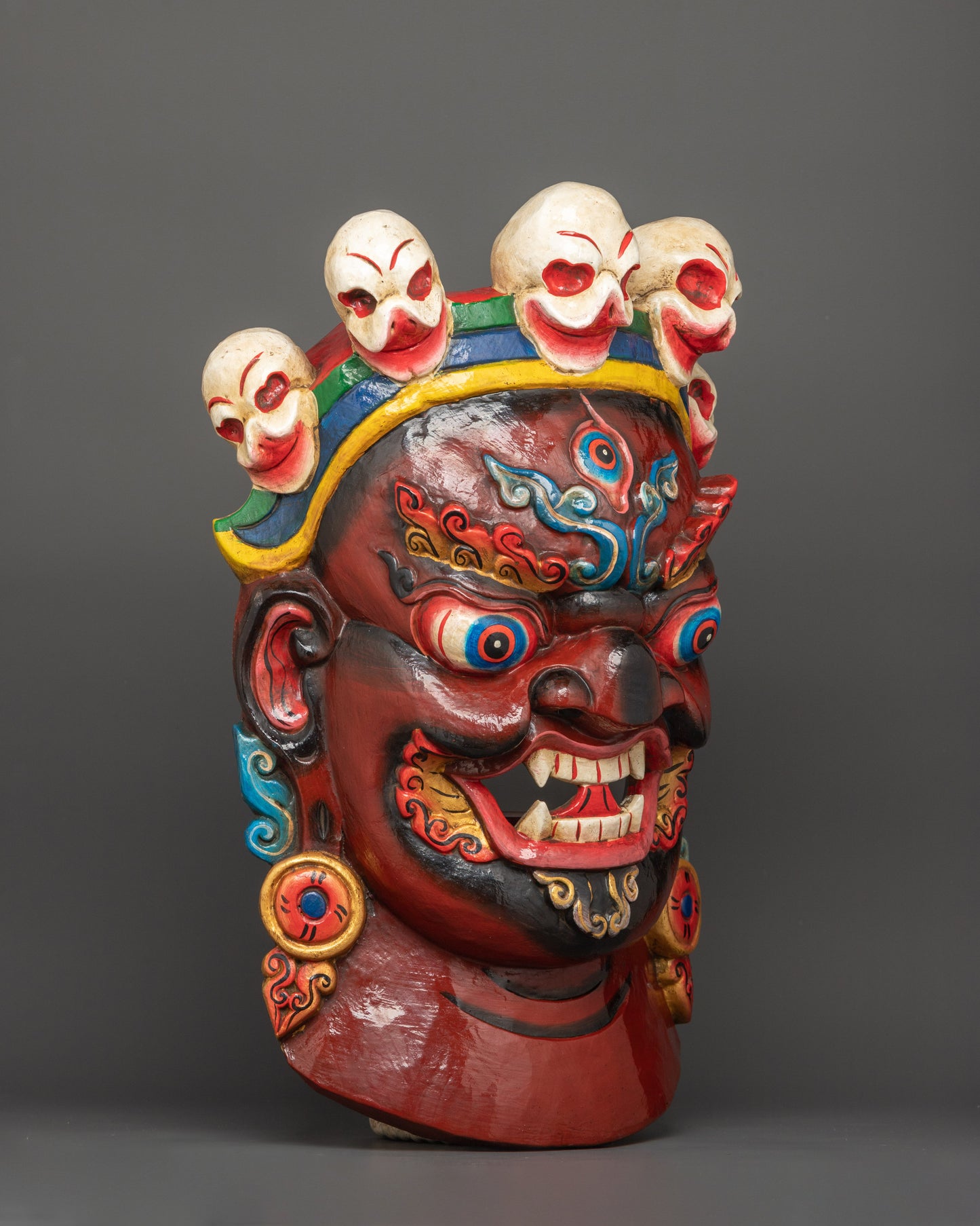 Wall Hanging Bhairav Mask | Symbol of Power and Protection for Your Home or Office