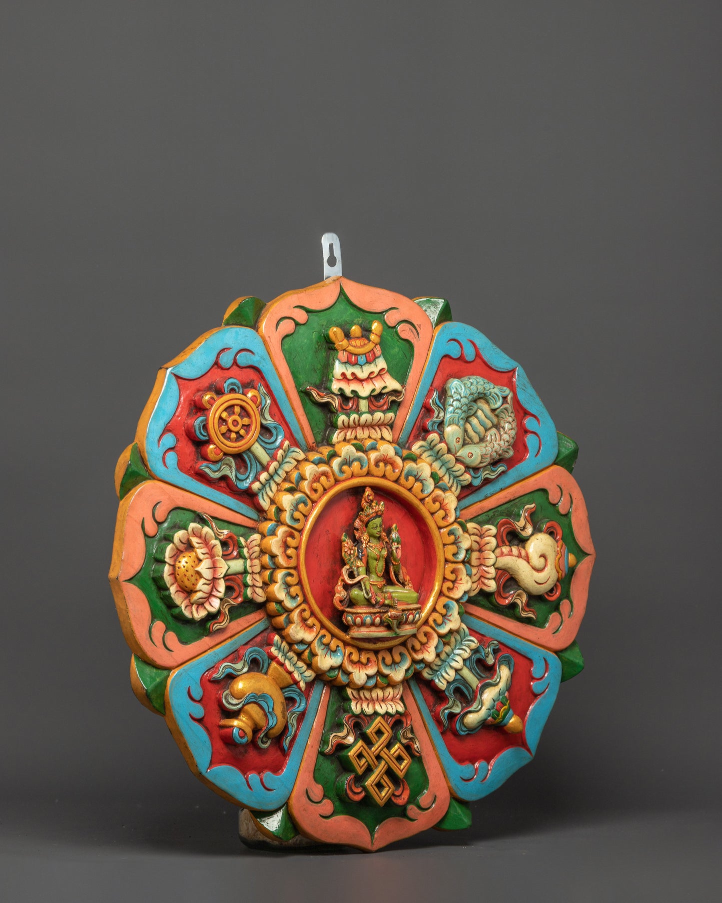 Green Tara Wall Hanging | Compassion and Protection Art