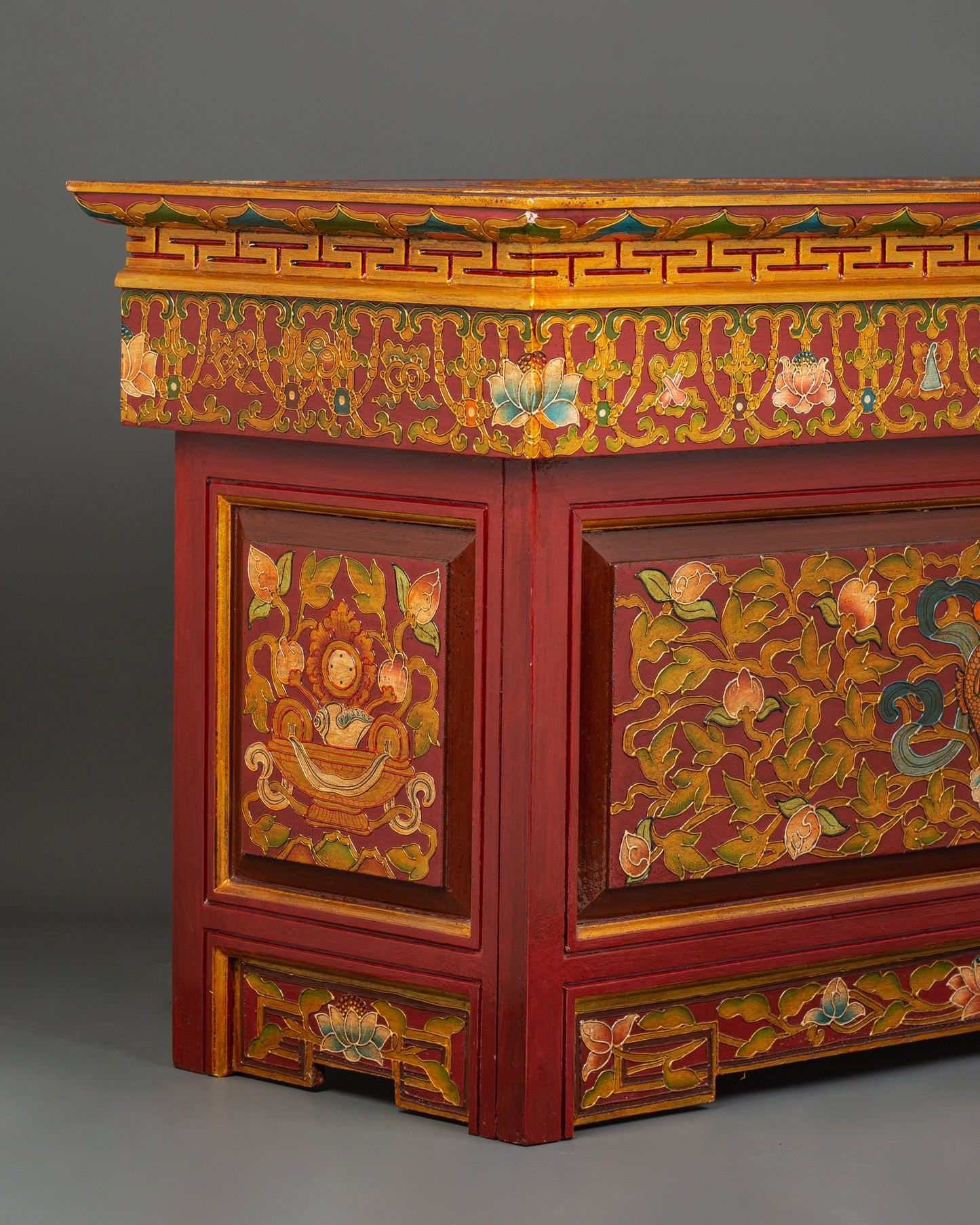 Wooden Folding Table | A Blend of Himalayan Artistry