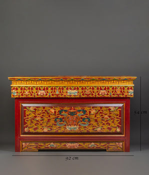 Wooden Folding Table | A Blend of Himalayan Artistry