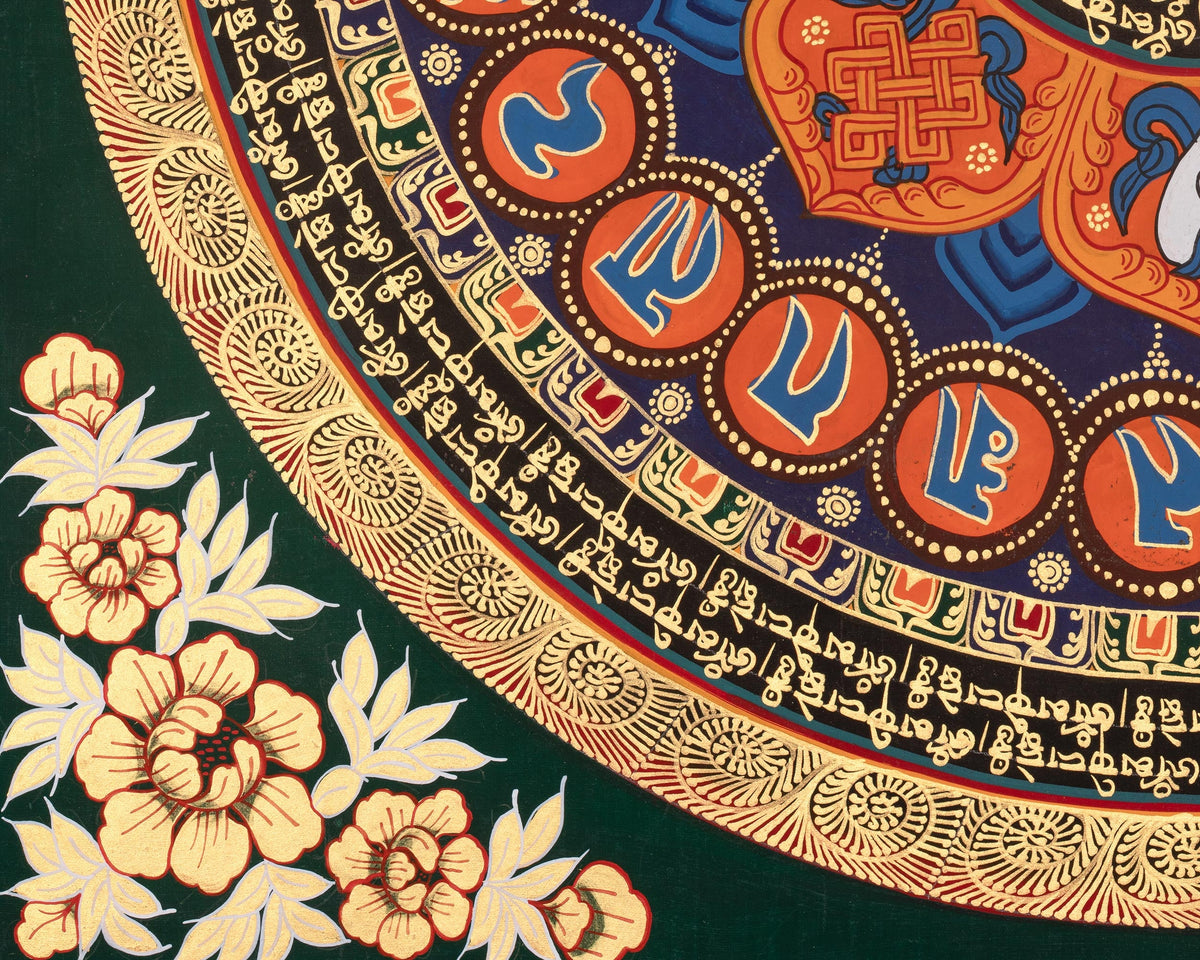 Eight Auspicious Symbols Mantra Mandala | The Universe and The Path To Enlightenment