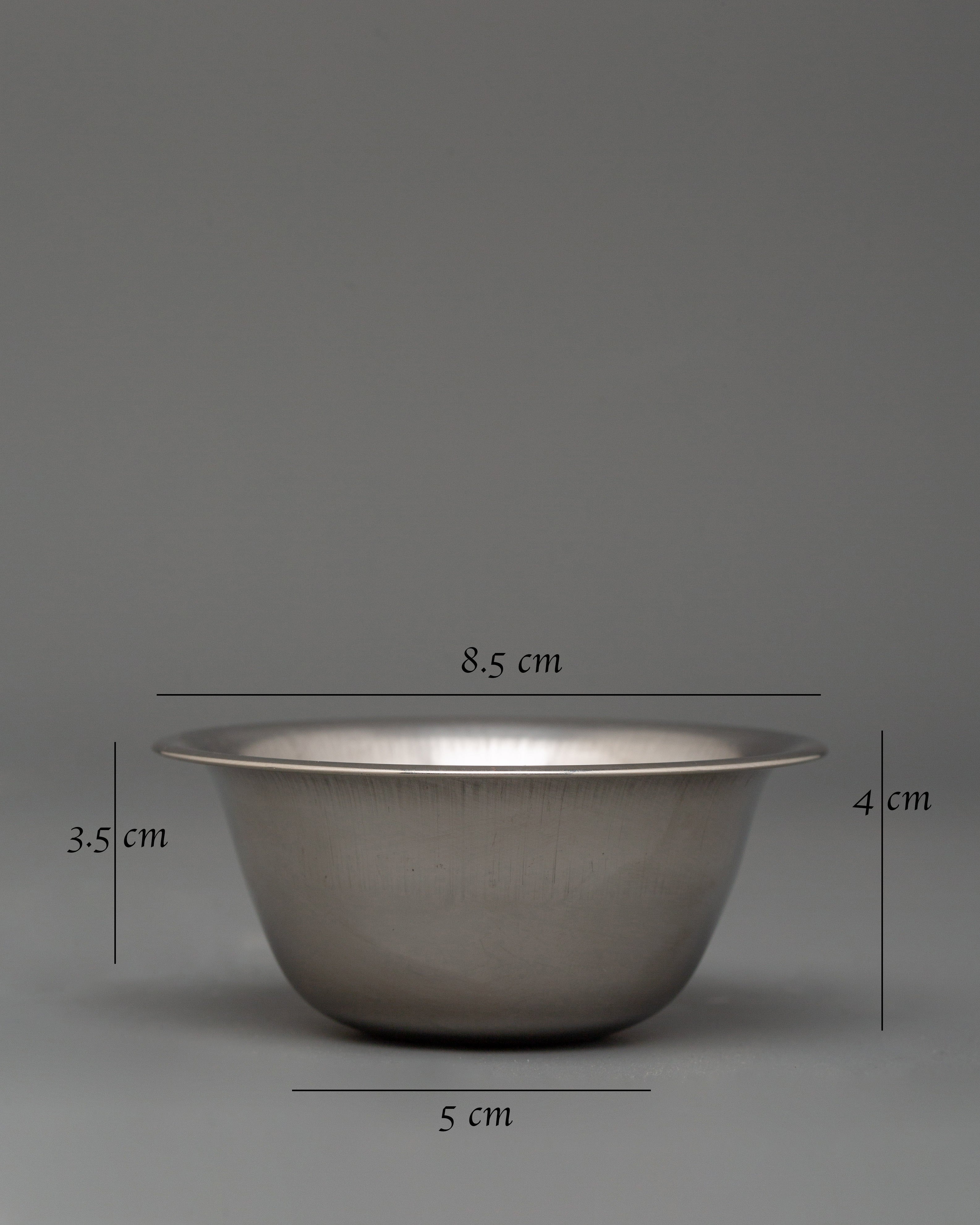 Tibetan Offering Water Bowls | Ritual Meditation Accessories