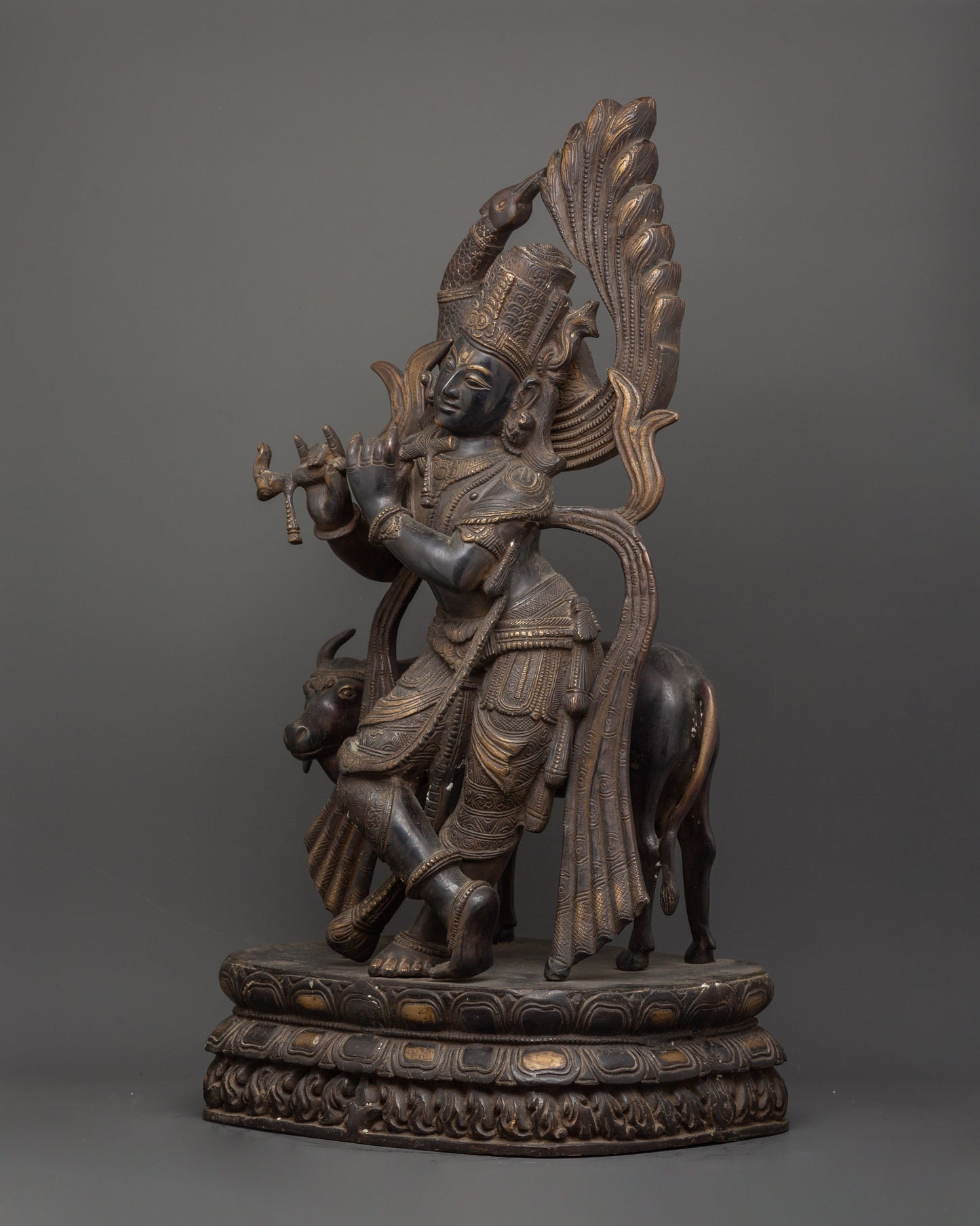 Krishna Statue | Handcrafted Brass Divine Sculpture